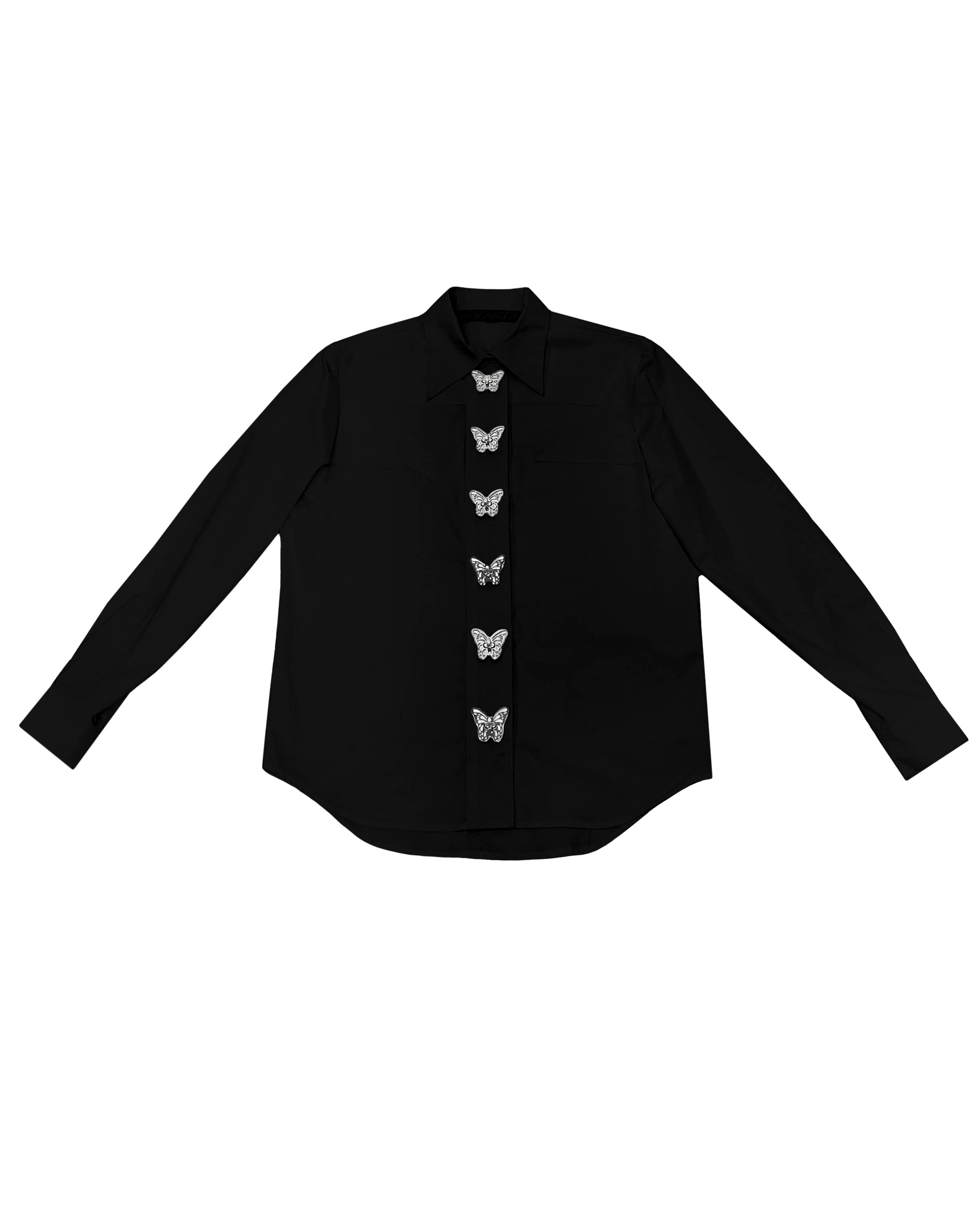 Black Butterfly Shirt