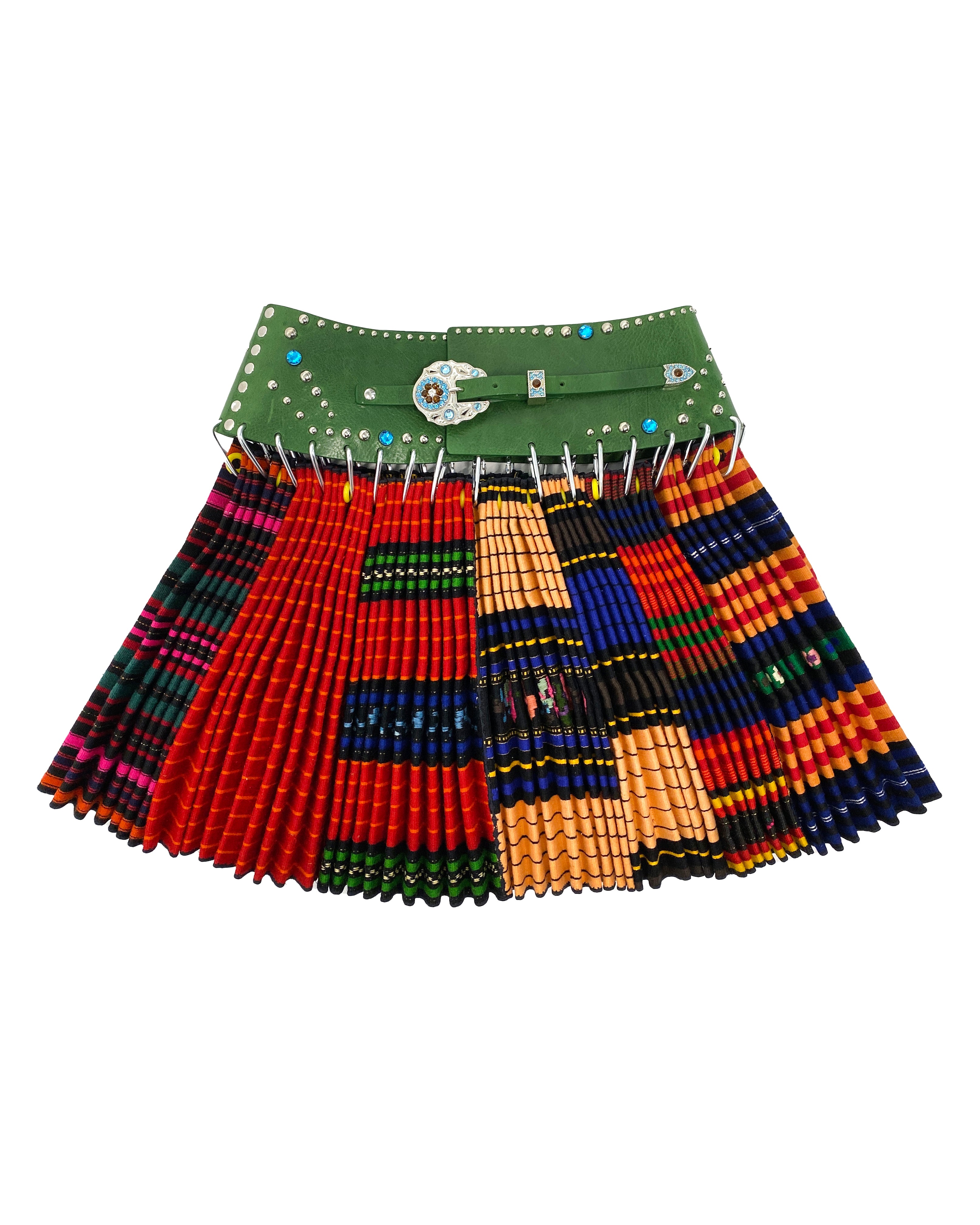 Colourful Apron Mini Carabiner Skirt
