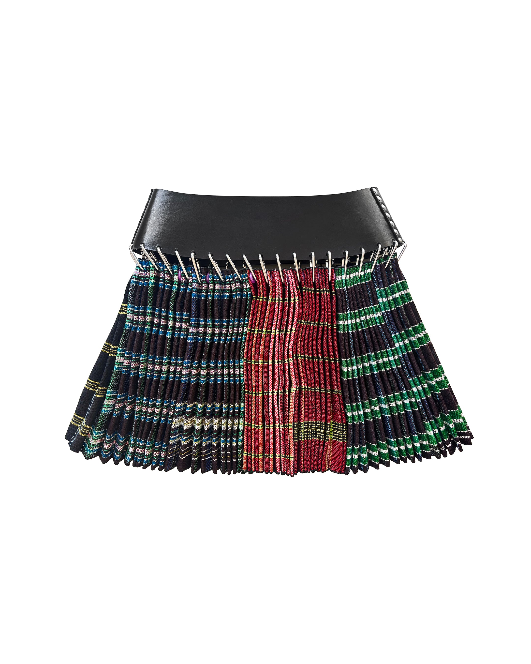 Gina Apron Folkloric Mini Carabiner Skirt
