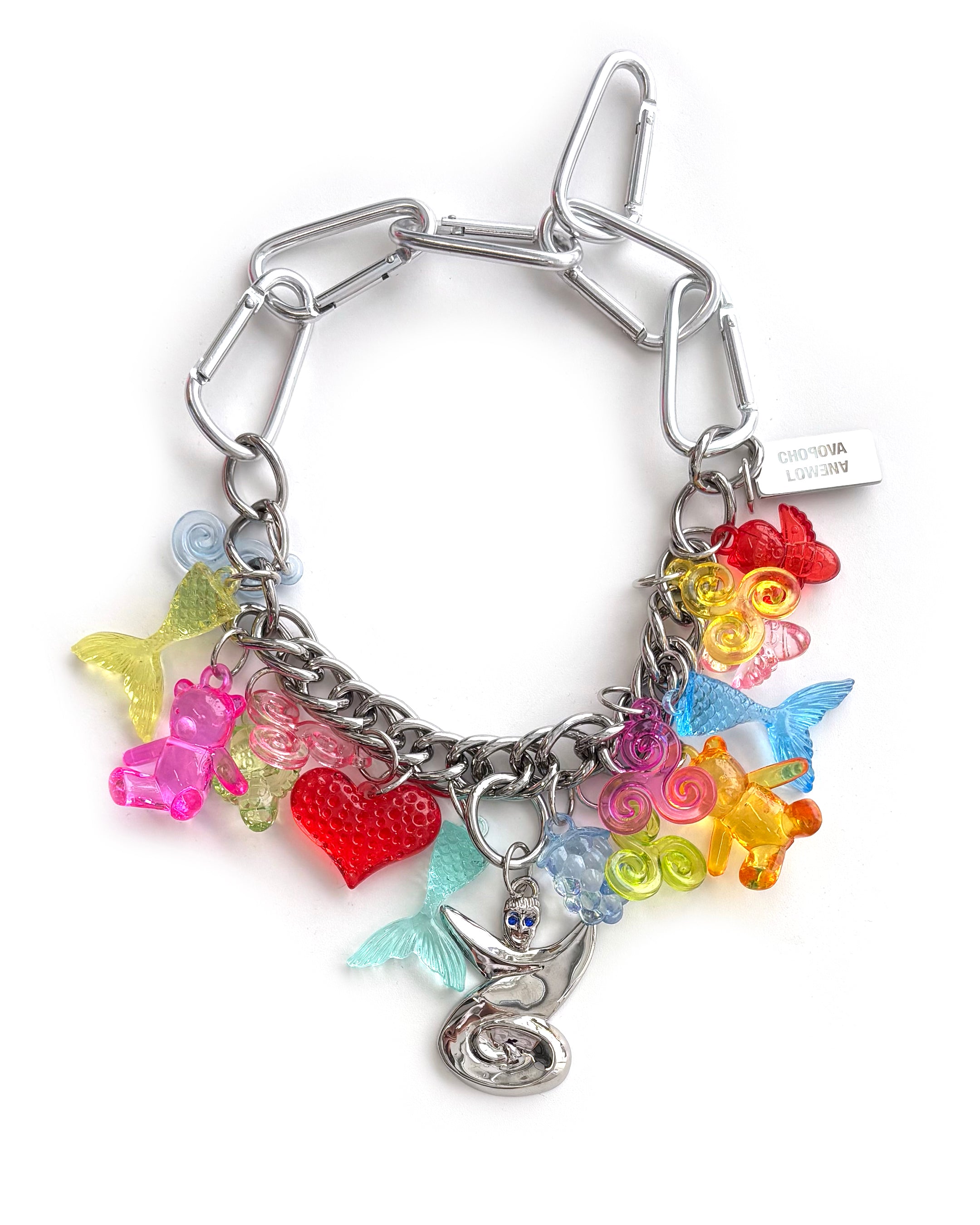 Exclusive Spiral Girl Charm Necklace