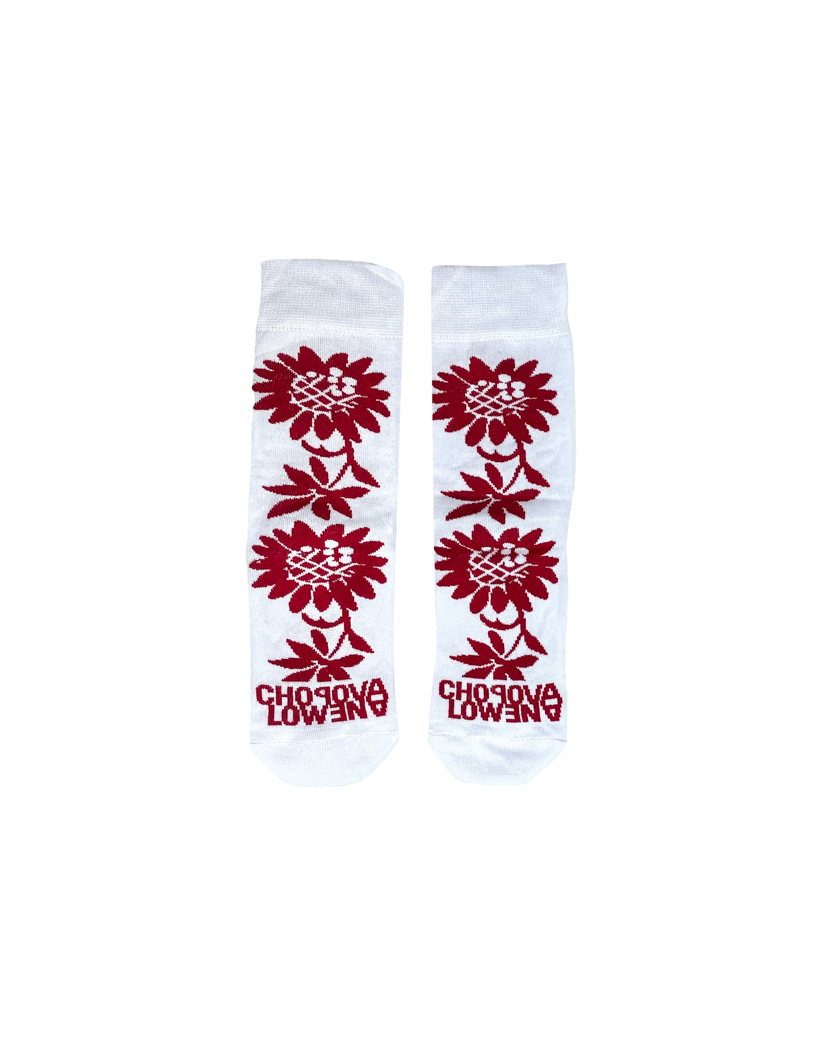 Red Sunflower Short Socks