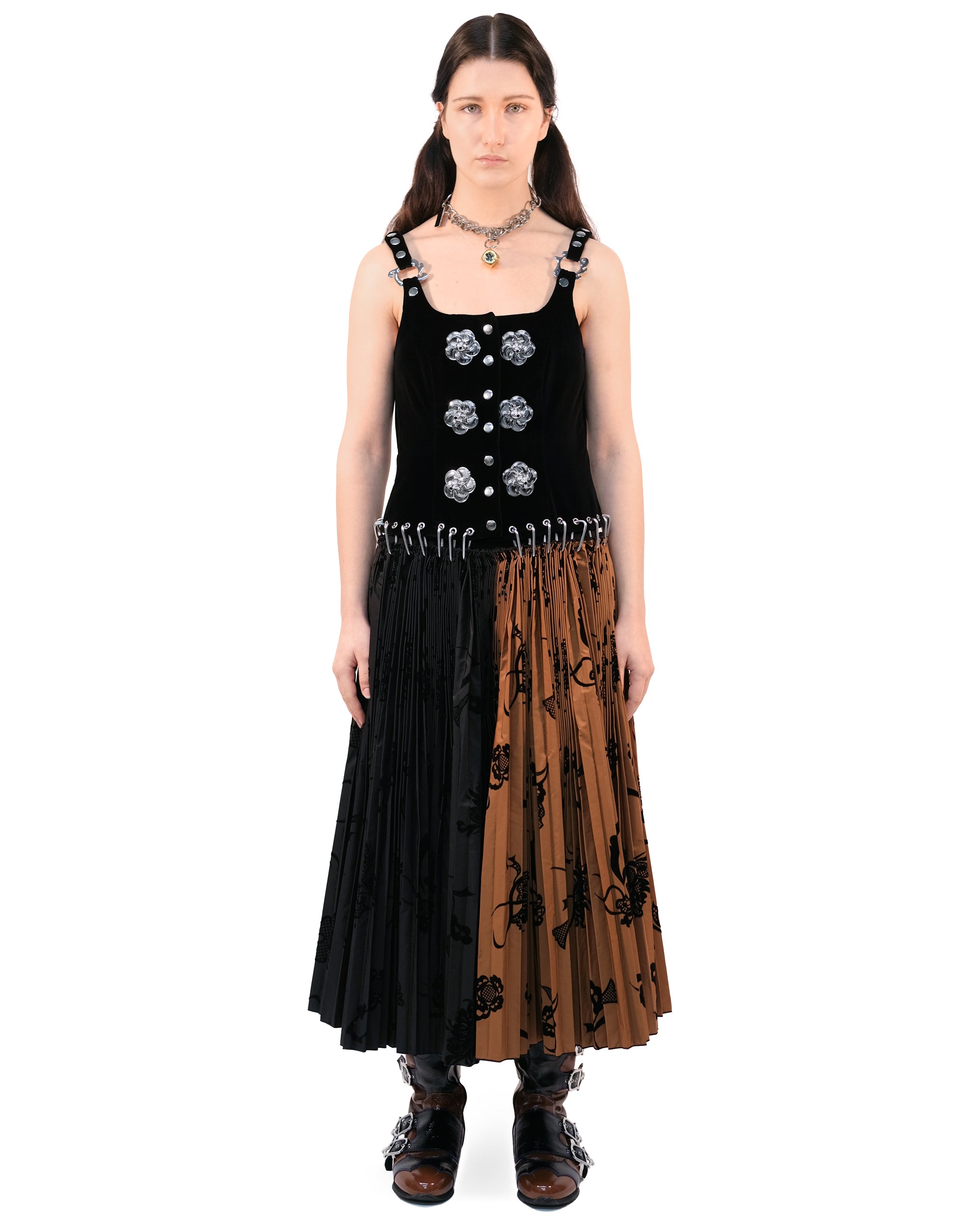 Margaret Carabiner Bodice Dress