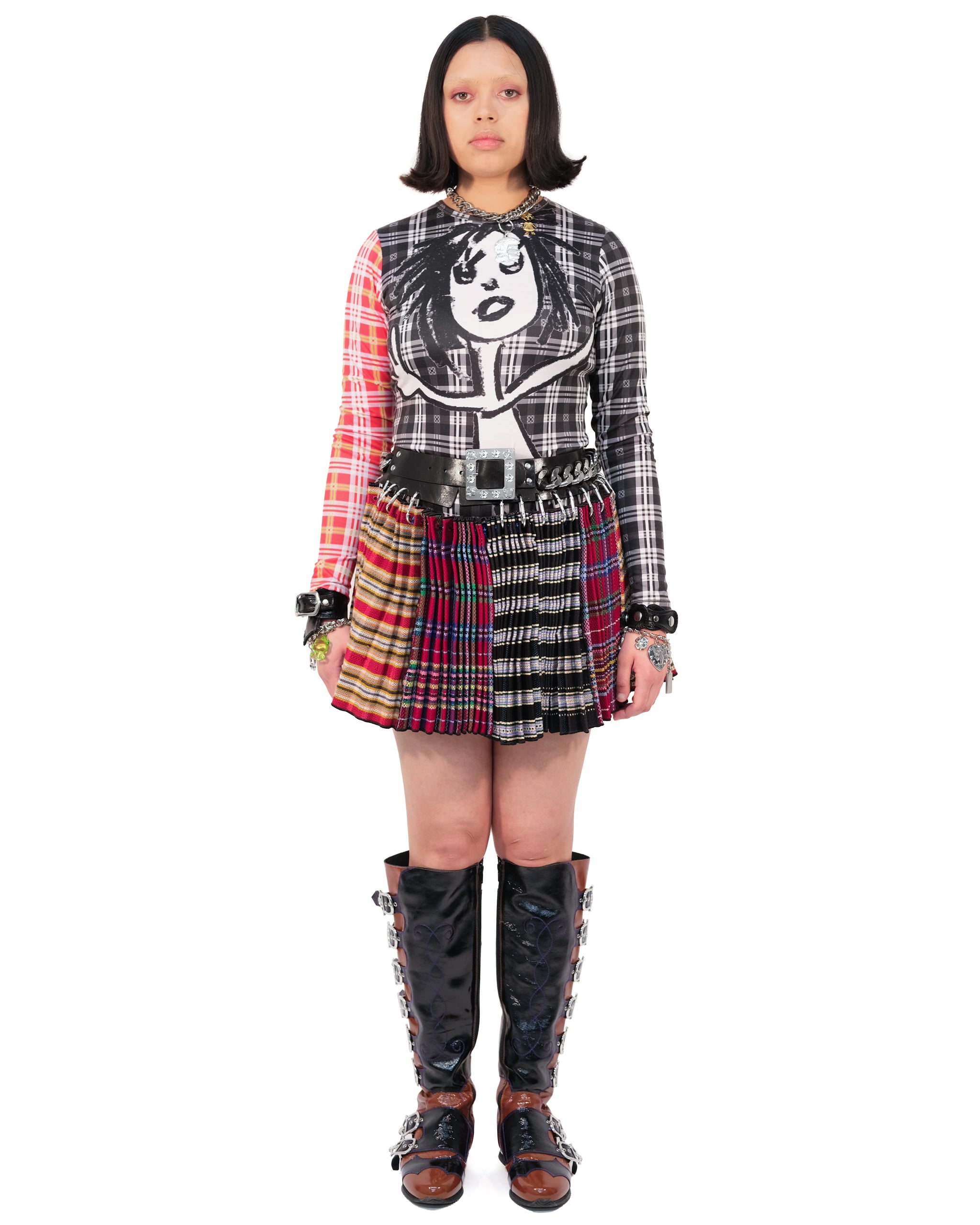 Vars Folkloric Mini Carabiner Skirt