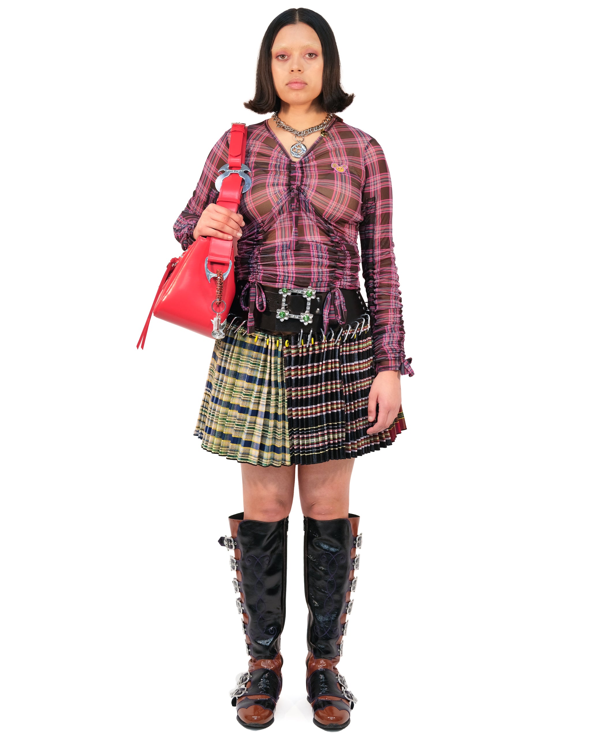 Elder Folkloric Mini Carabiner Skirt