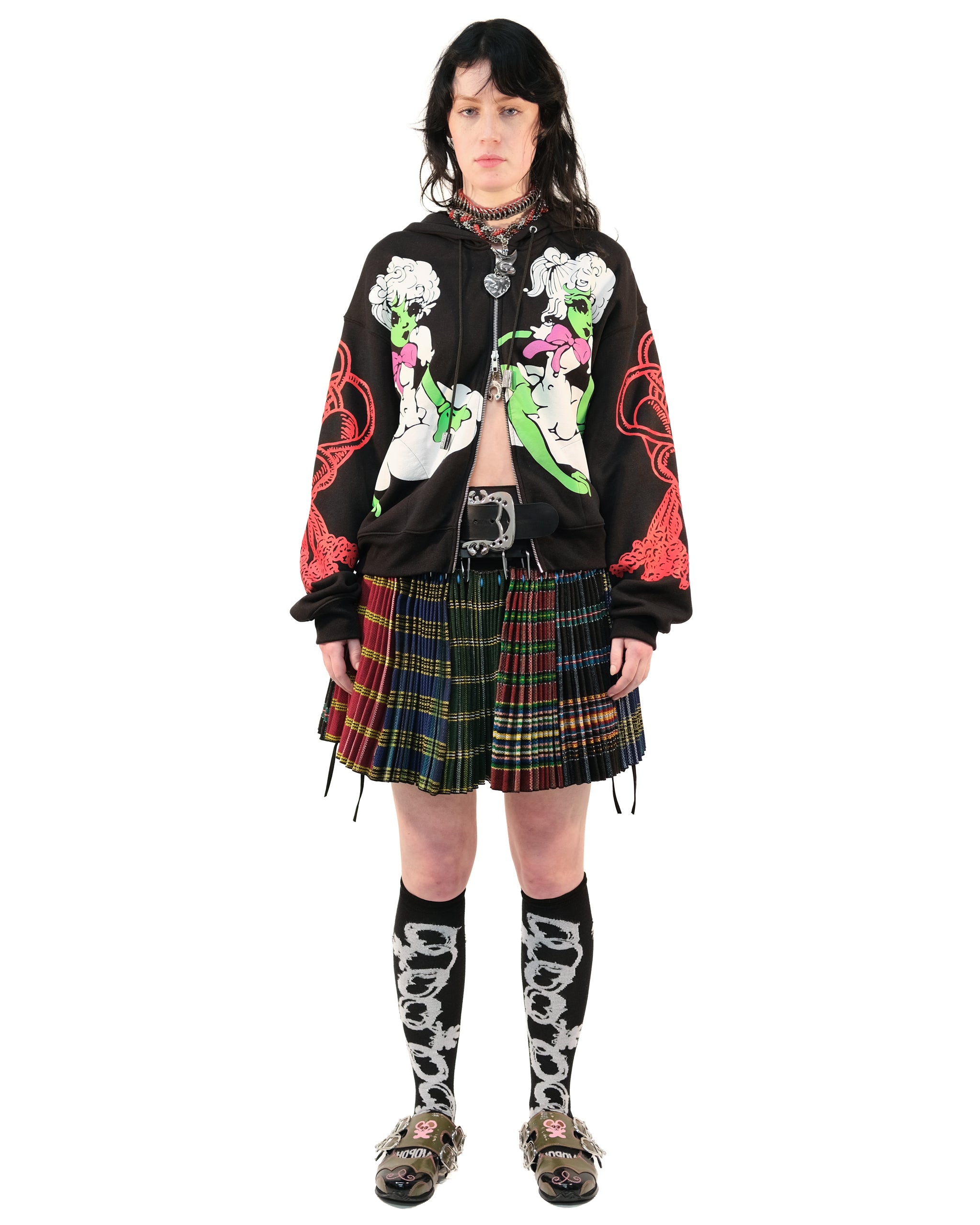 Zena Folkloric Mini Carabiner Skirt