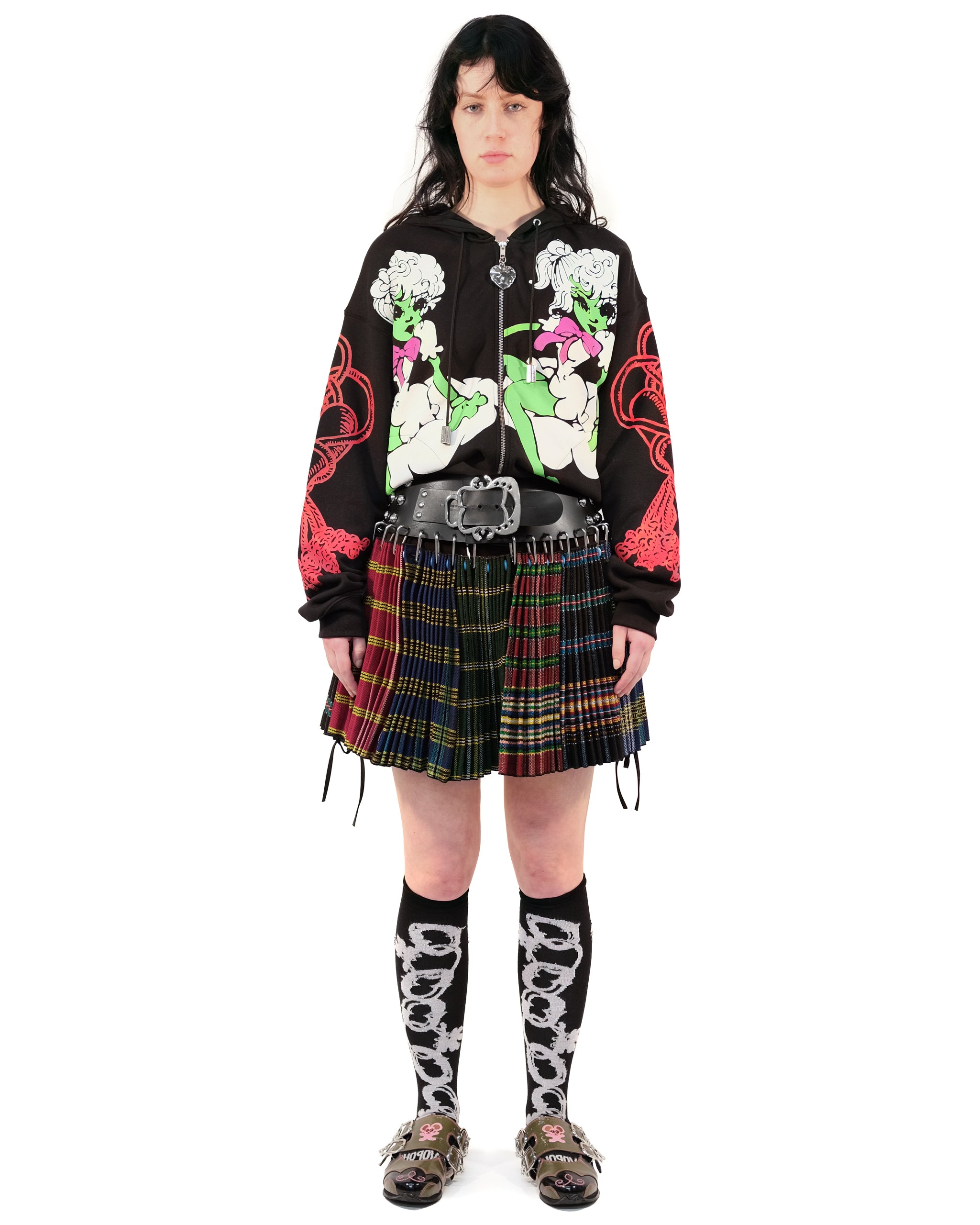 Zena Folkloric Mini Carabiner Skirt