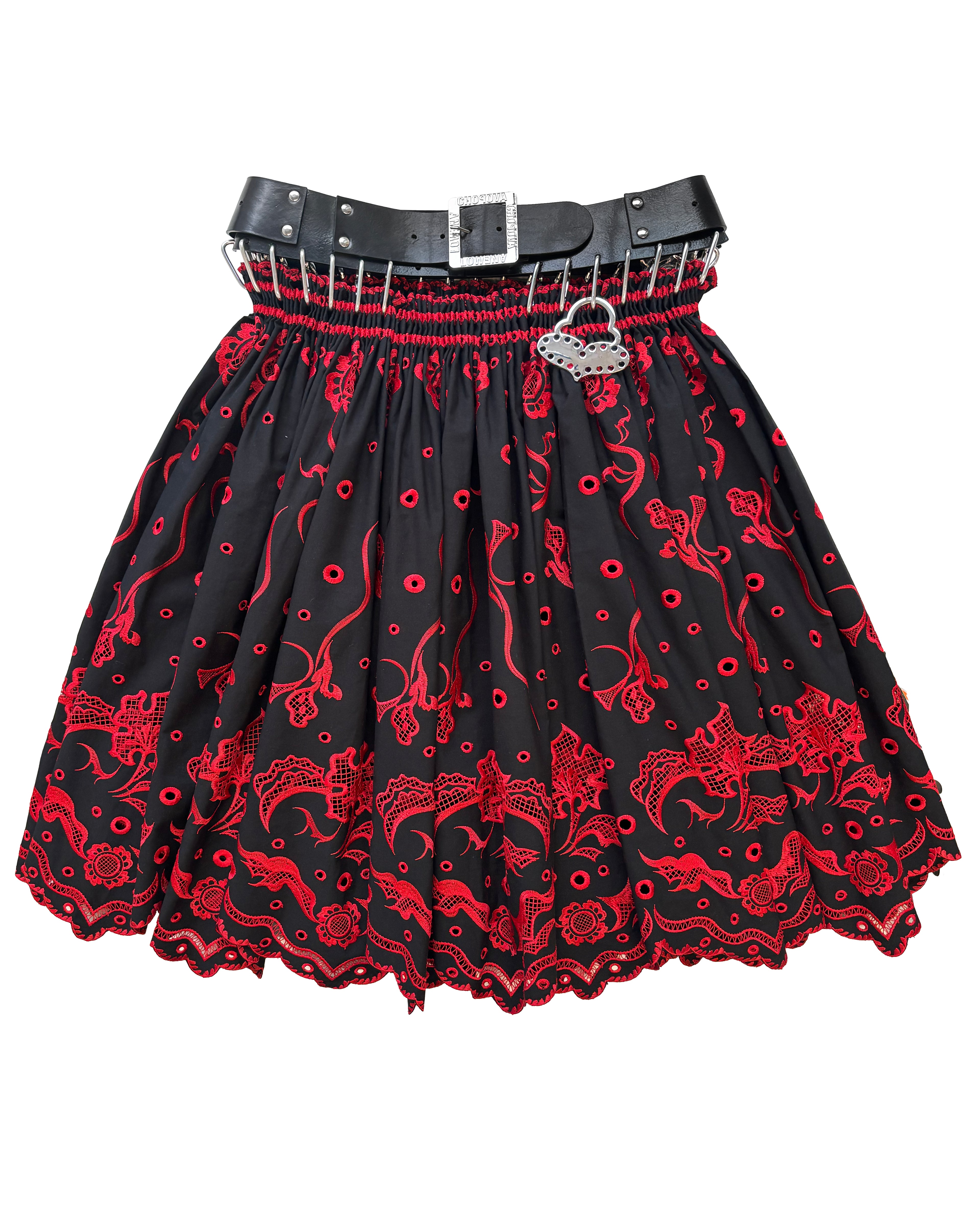 Adjustable Belt Ida Knee Carabiner Skirt