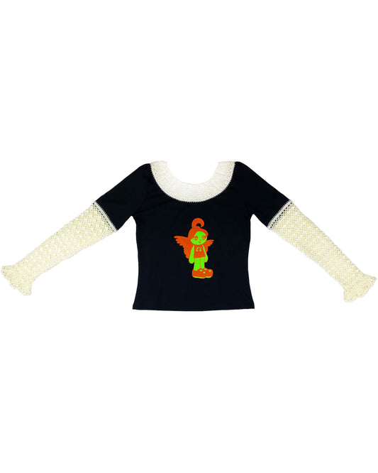 CL Angel Crochet T-Shirt