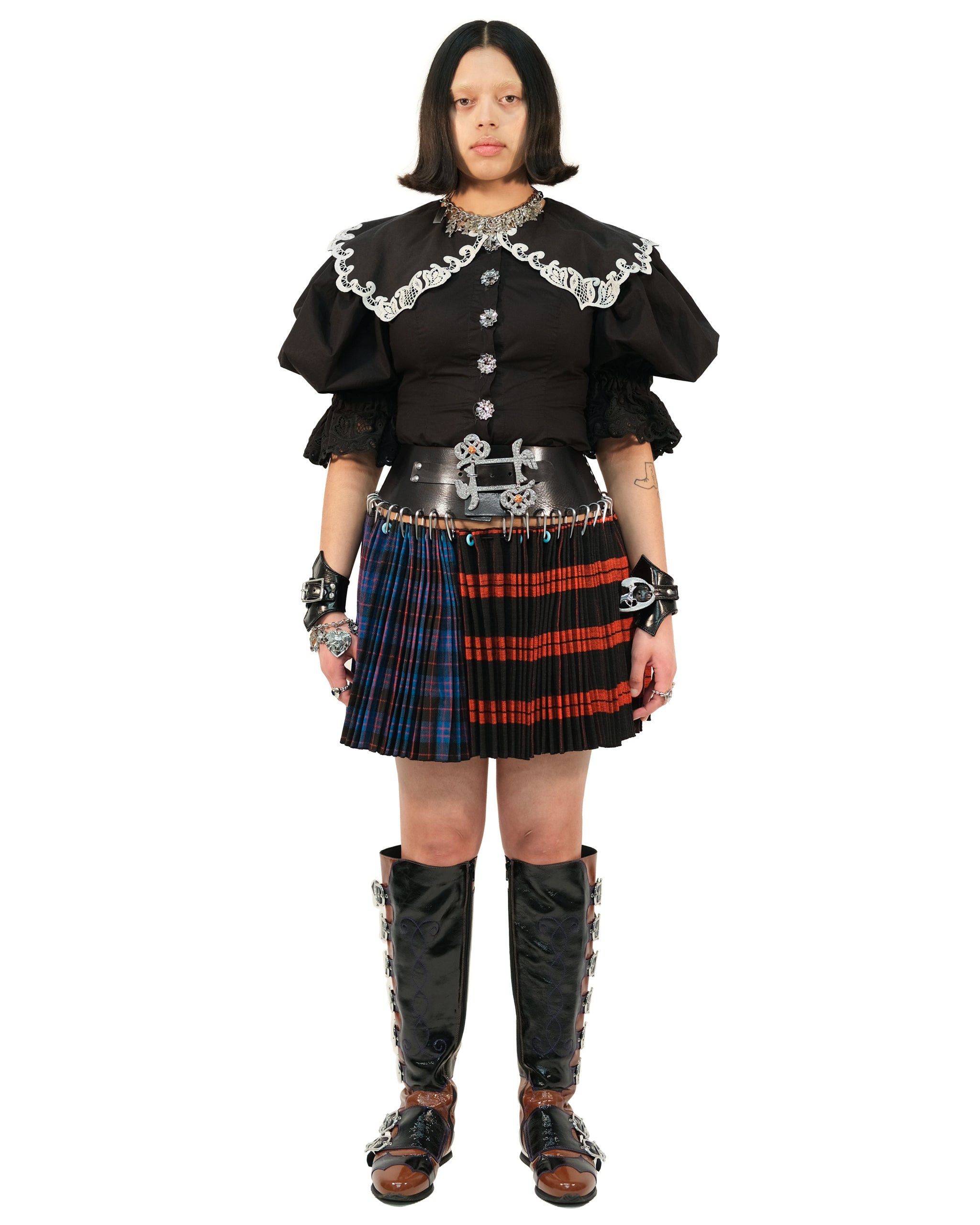 Meribel Folkloric Mini Carabiner Skirt