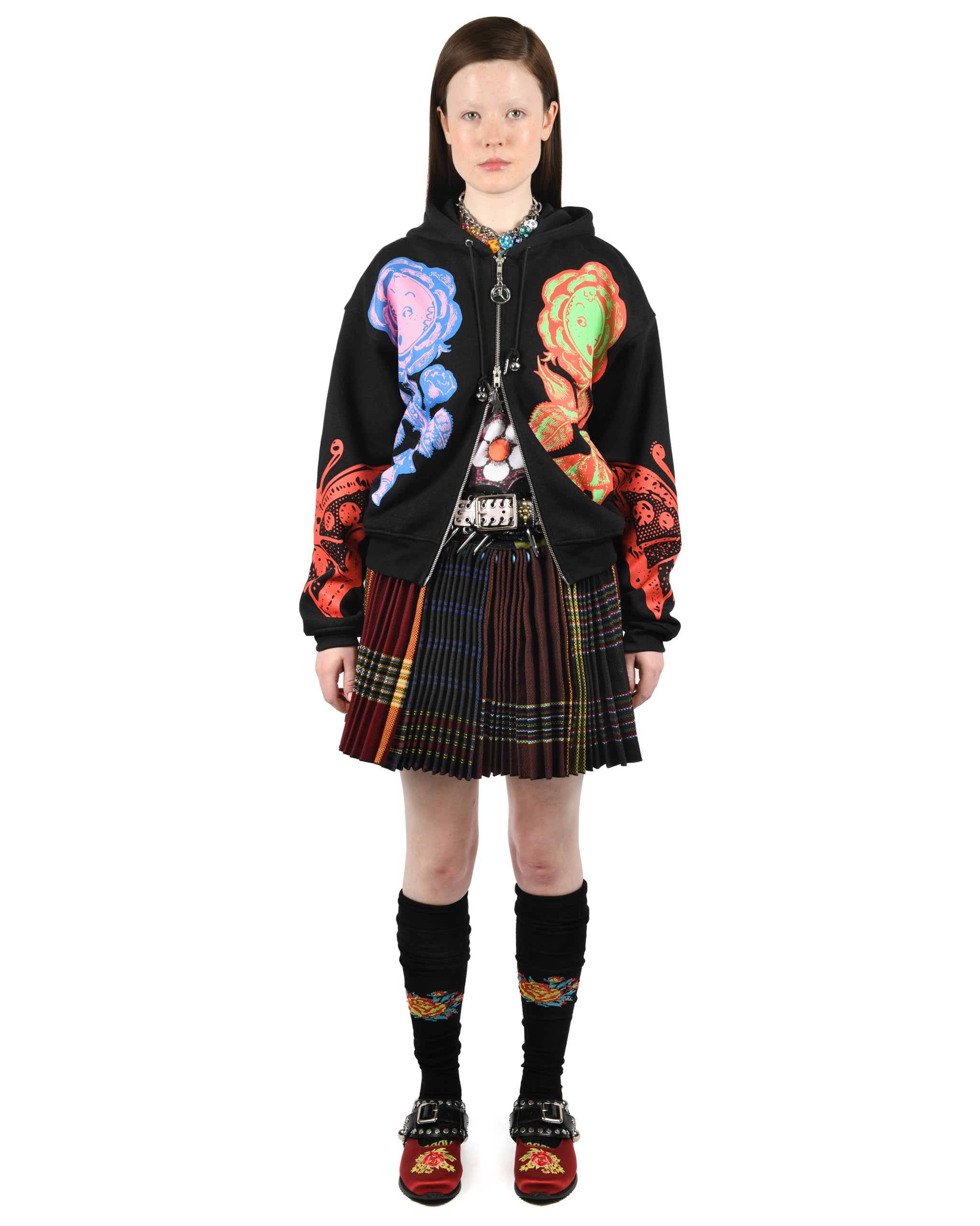 Bulgarian Apron Folkloric Mini Carabiner Skirt