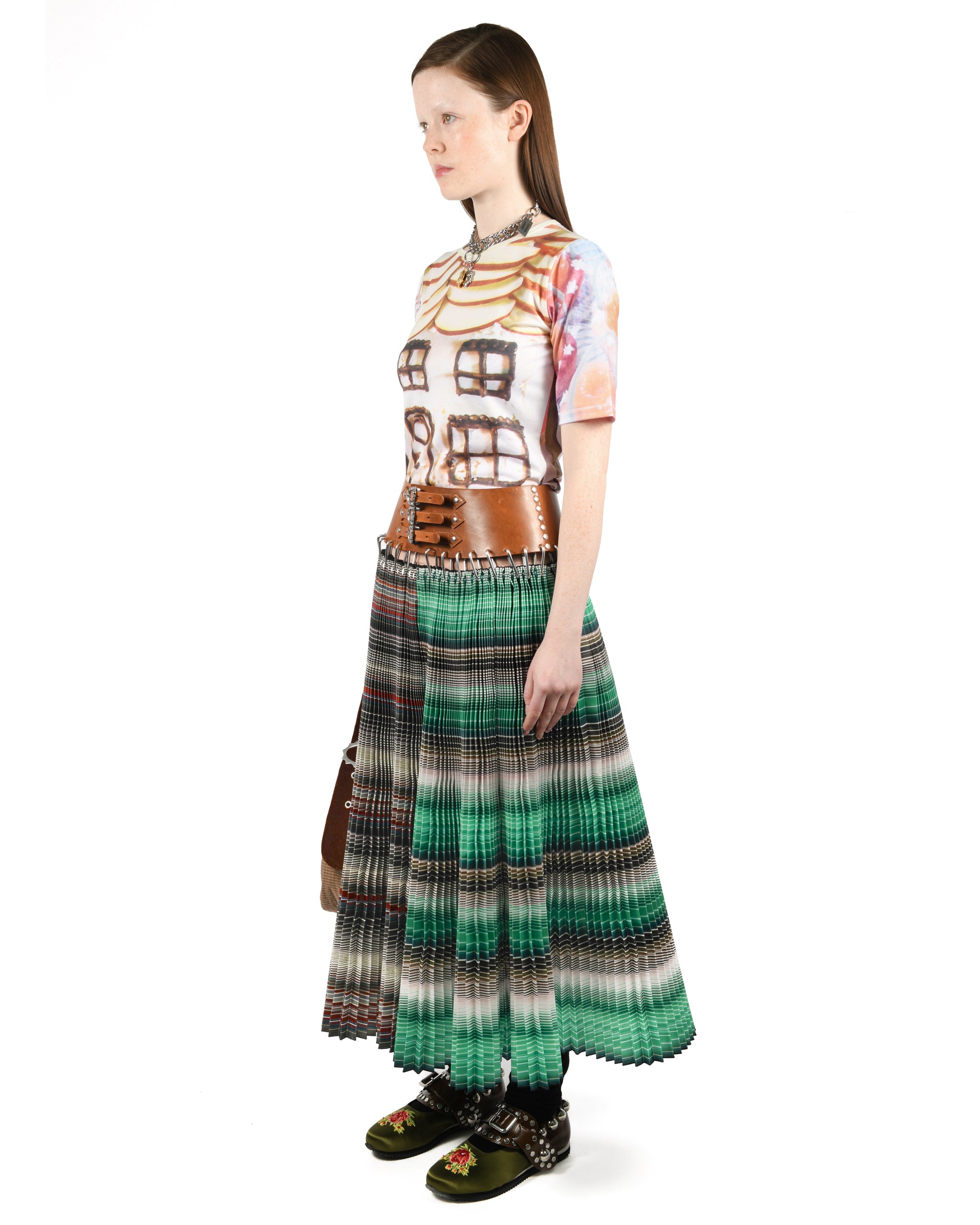 Bridge Midi Carabiner Skirt