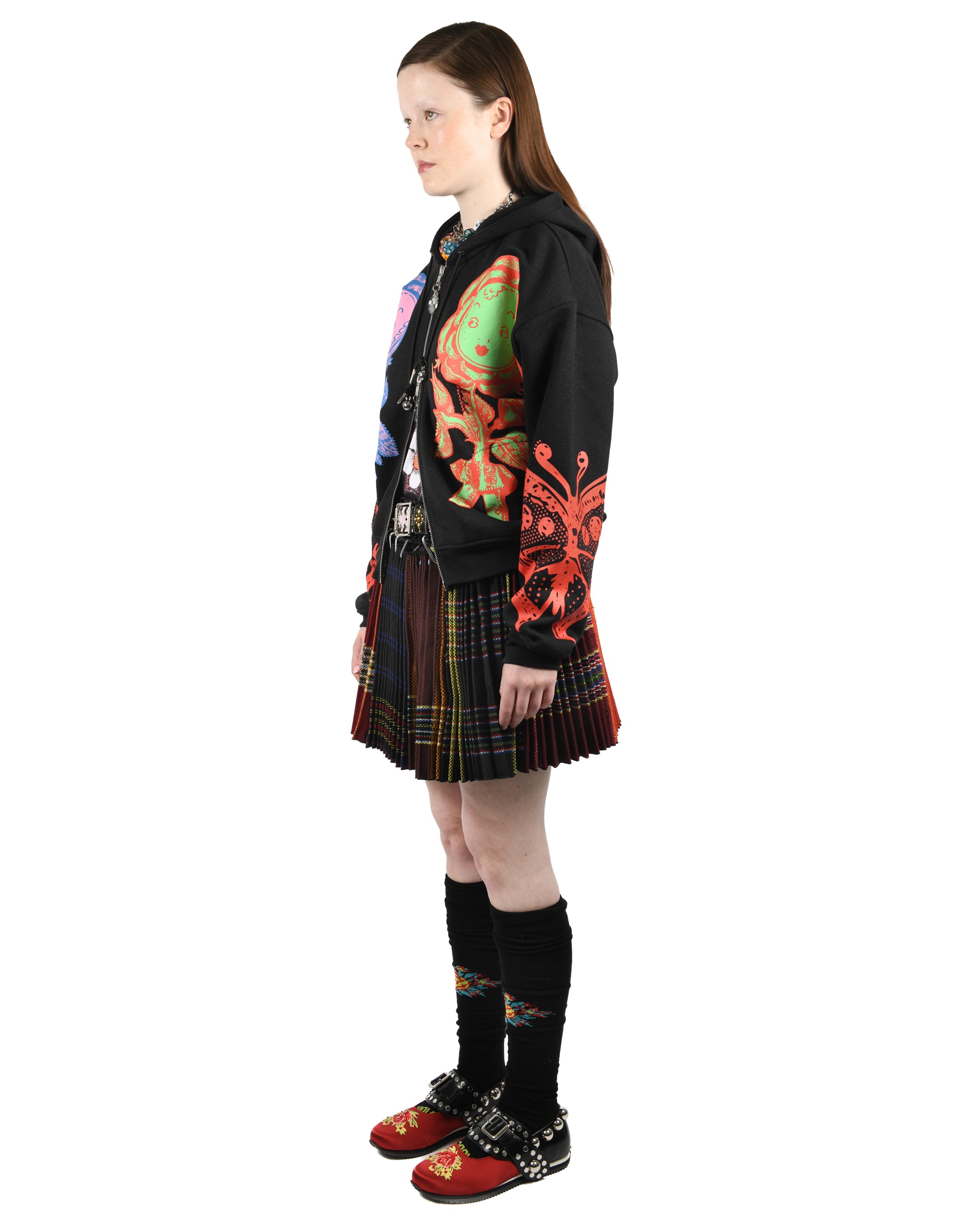 Bulgarian Apron Folkloric Mini Carabiner Skirt