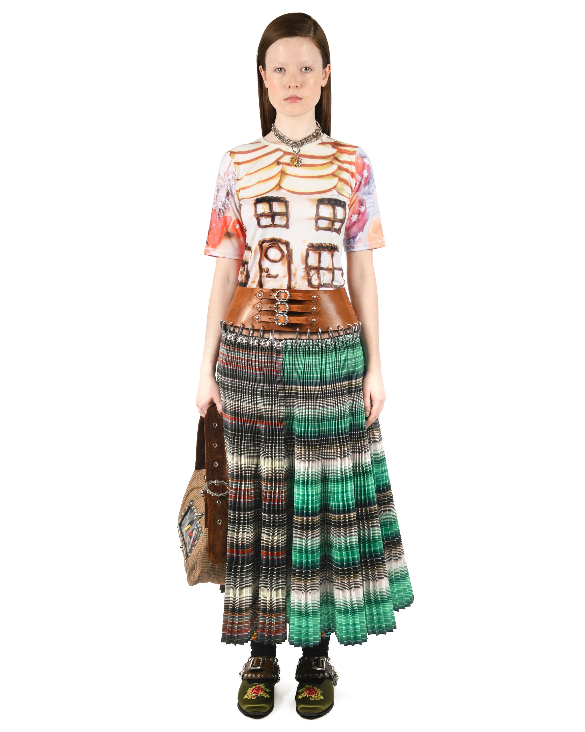 Bridge Midi Carabiner Skirt