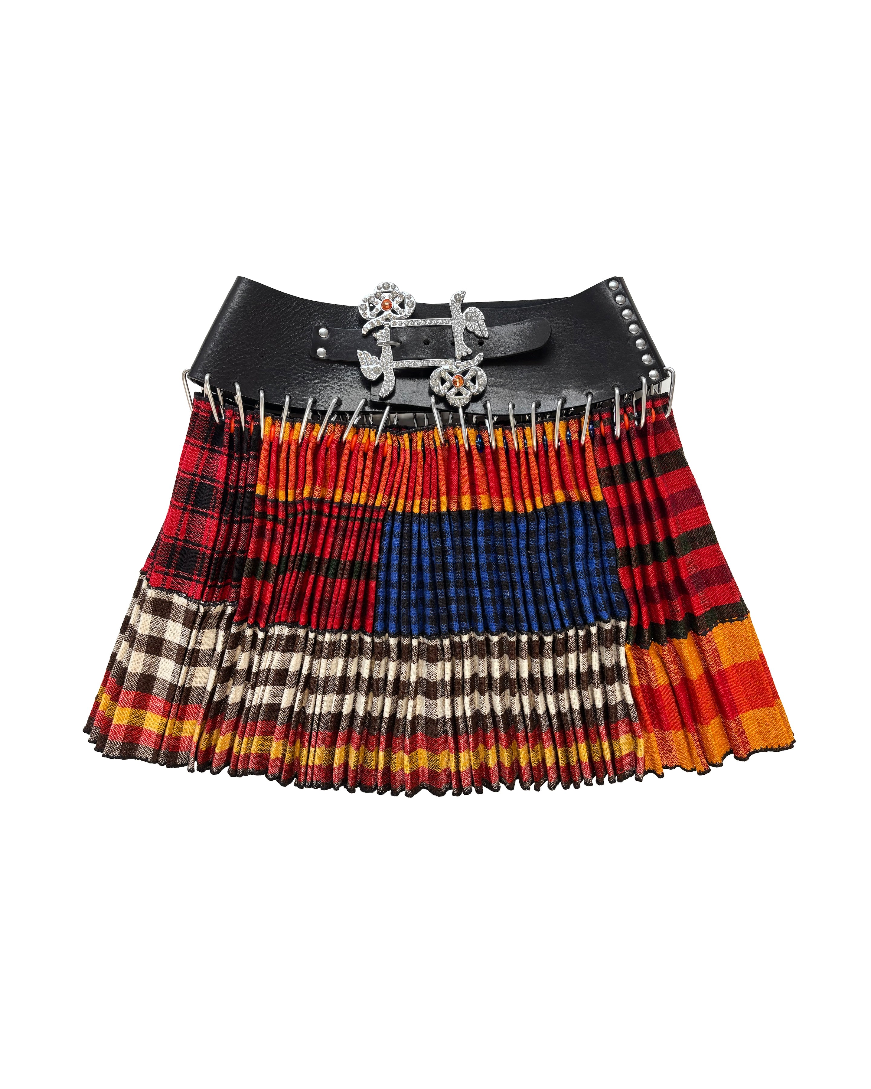 Exclusive Folkloric Mini Carabiner Skirt