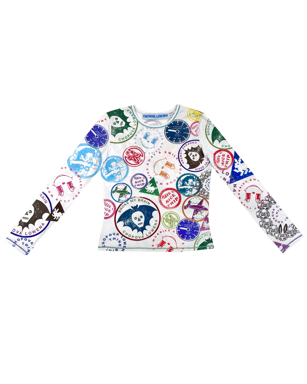 Stamp It Fitted Jersey Top