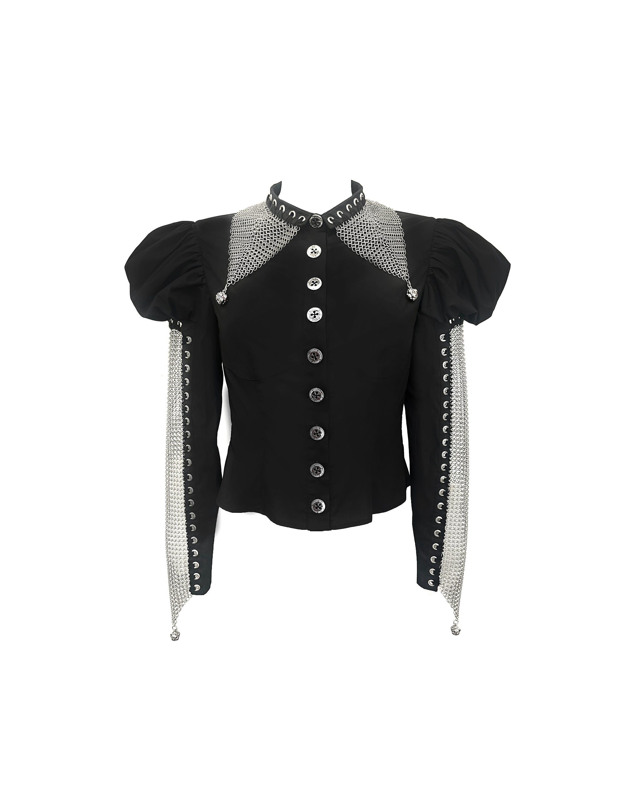 Titan Chainmail Long Sleeve Blouse