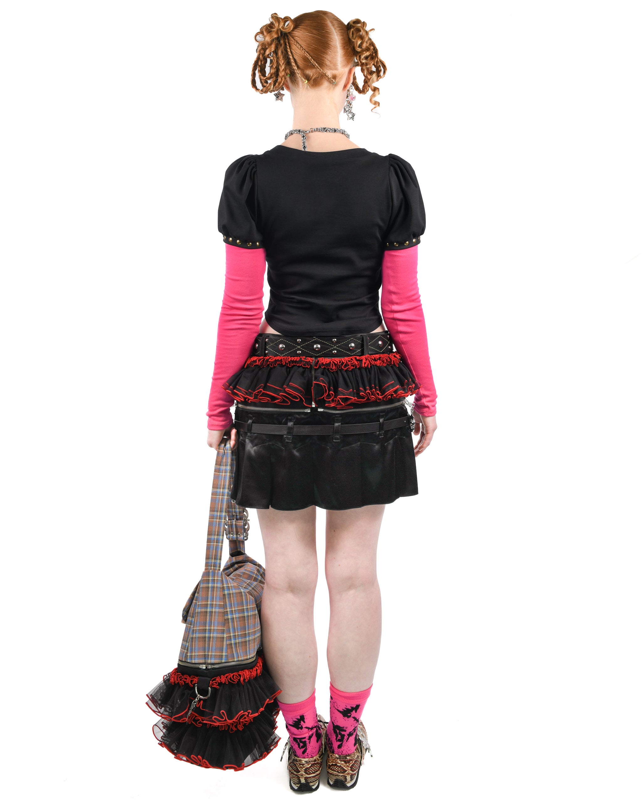 Black Janine Jersey Top