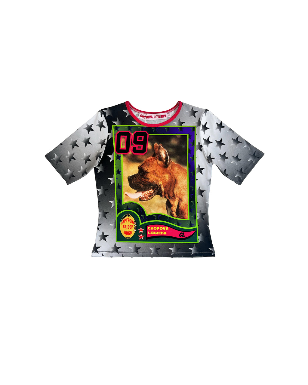 Deptford Dogs Fitted Jersey Top