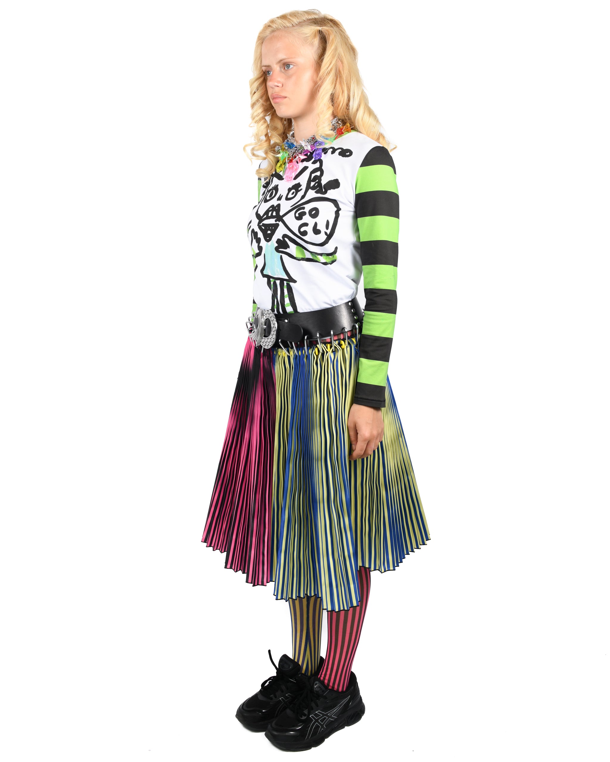 Block Knee Carabiner Skirt