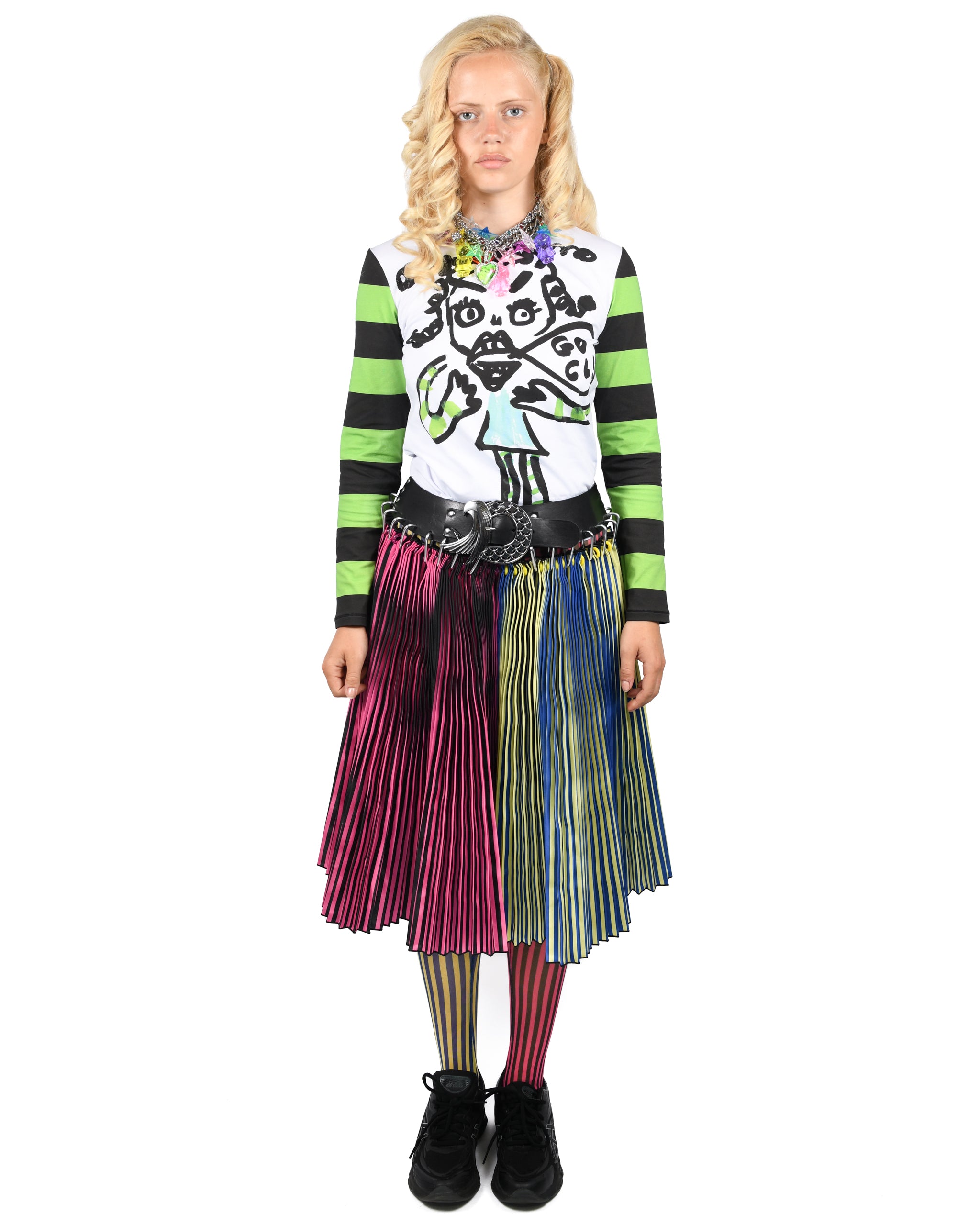 Block Knee Carabiner Skirt