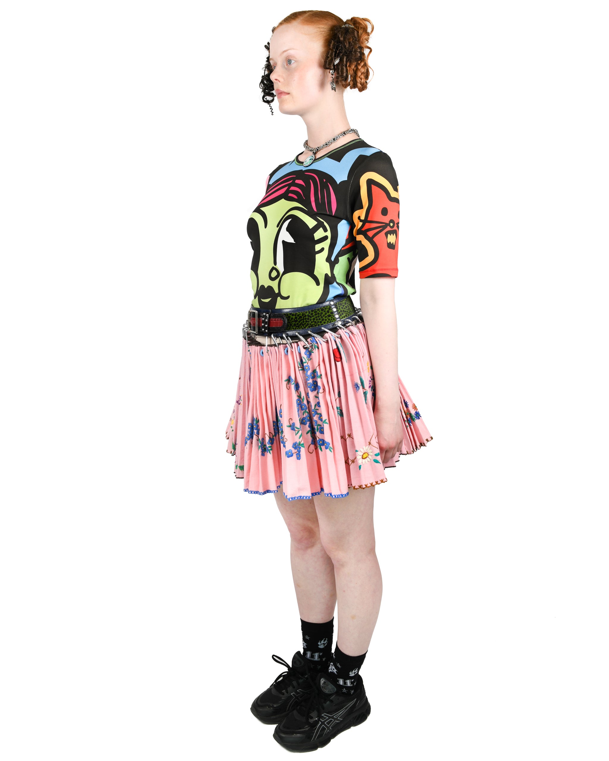 Table Cloth Folkloric Mini Carabiner Skirt