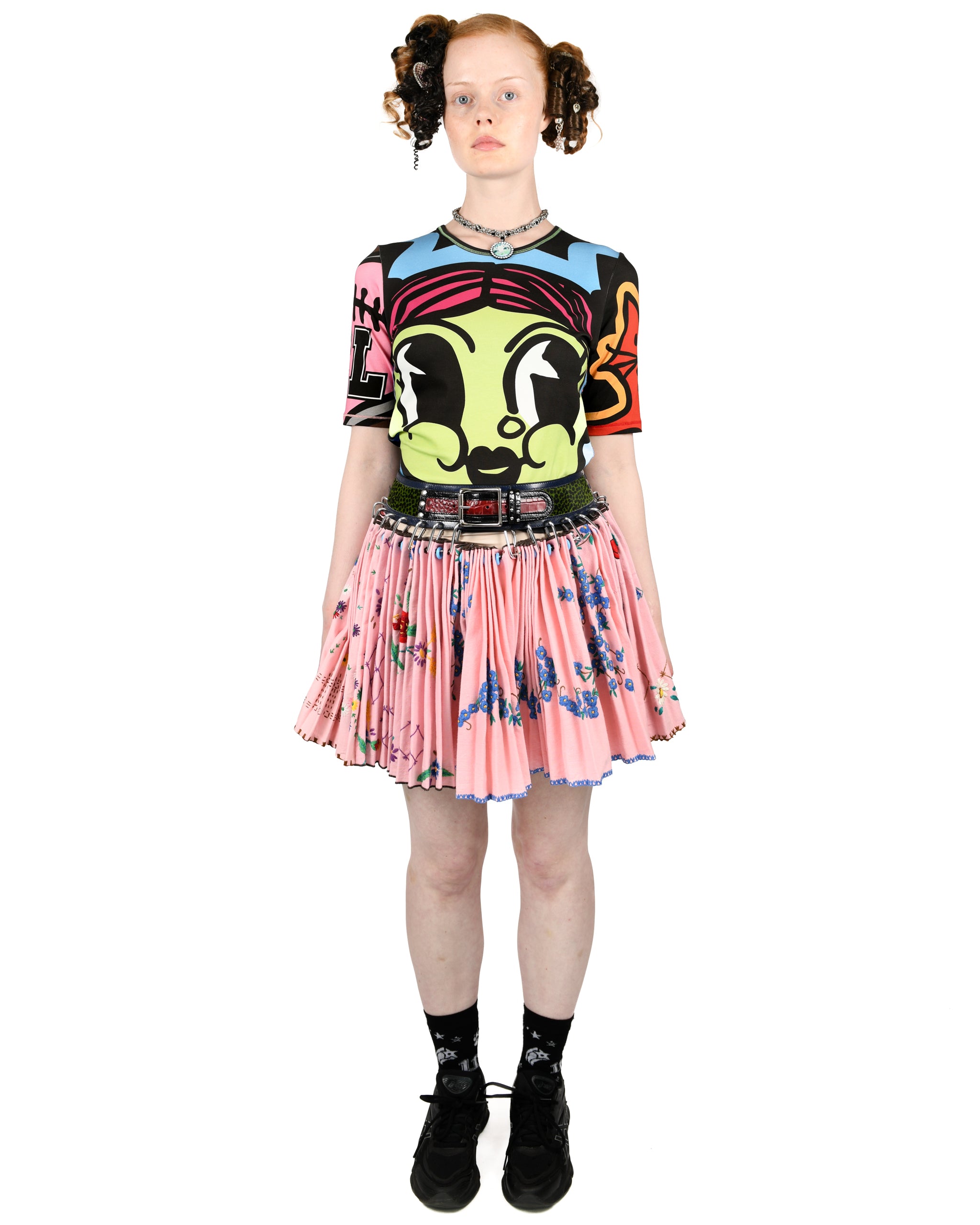 Table Cloth Folkloric Mini Carabiner Skirt