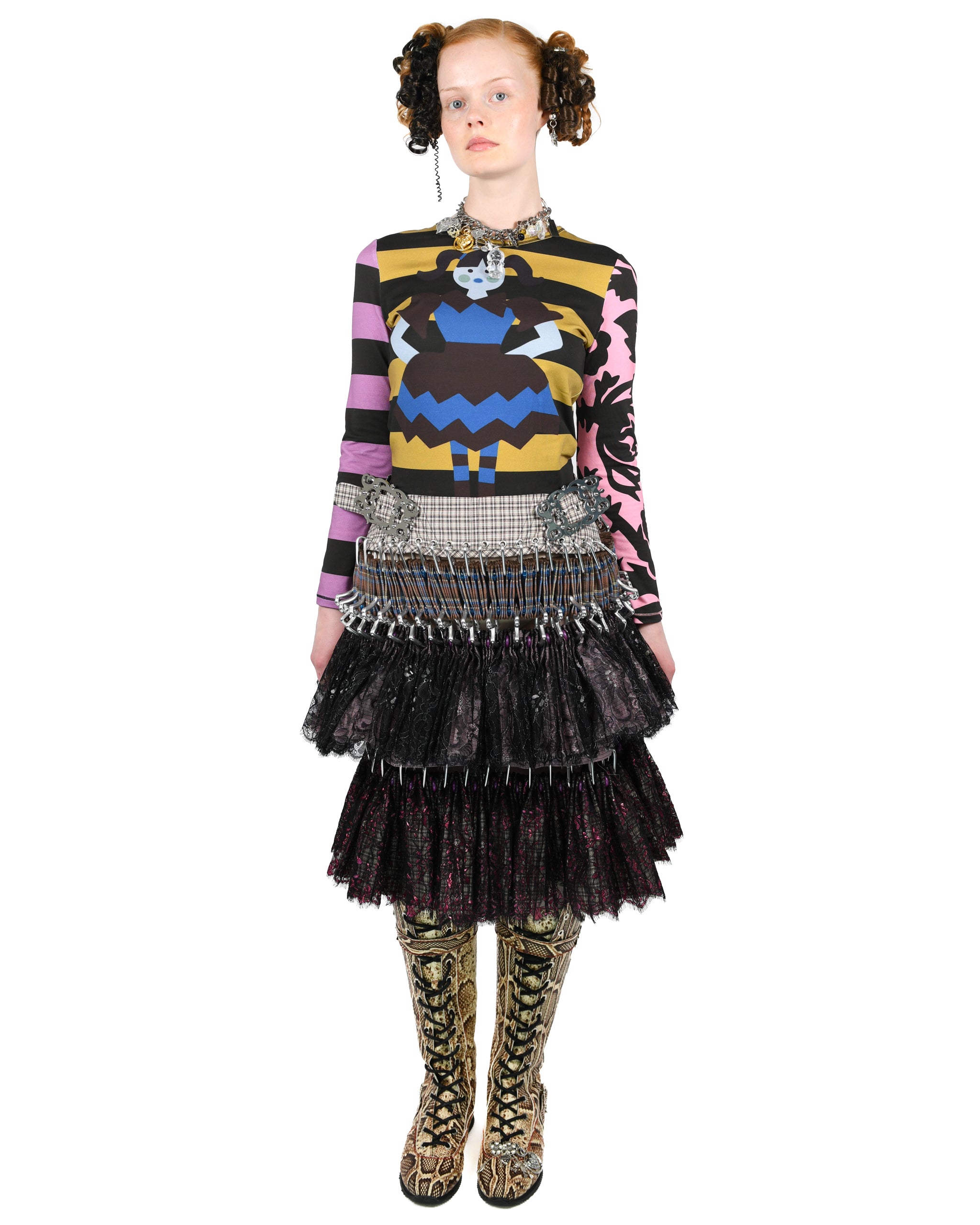 Pippi Fitted Jersey Top