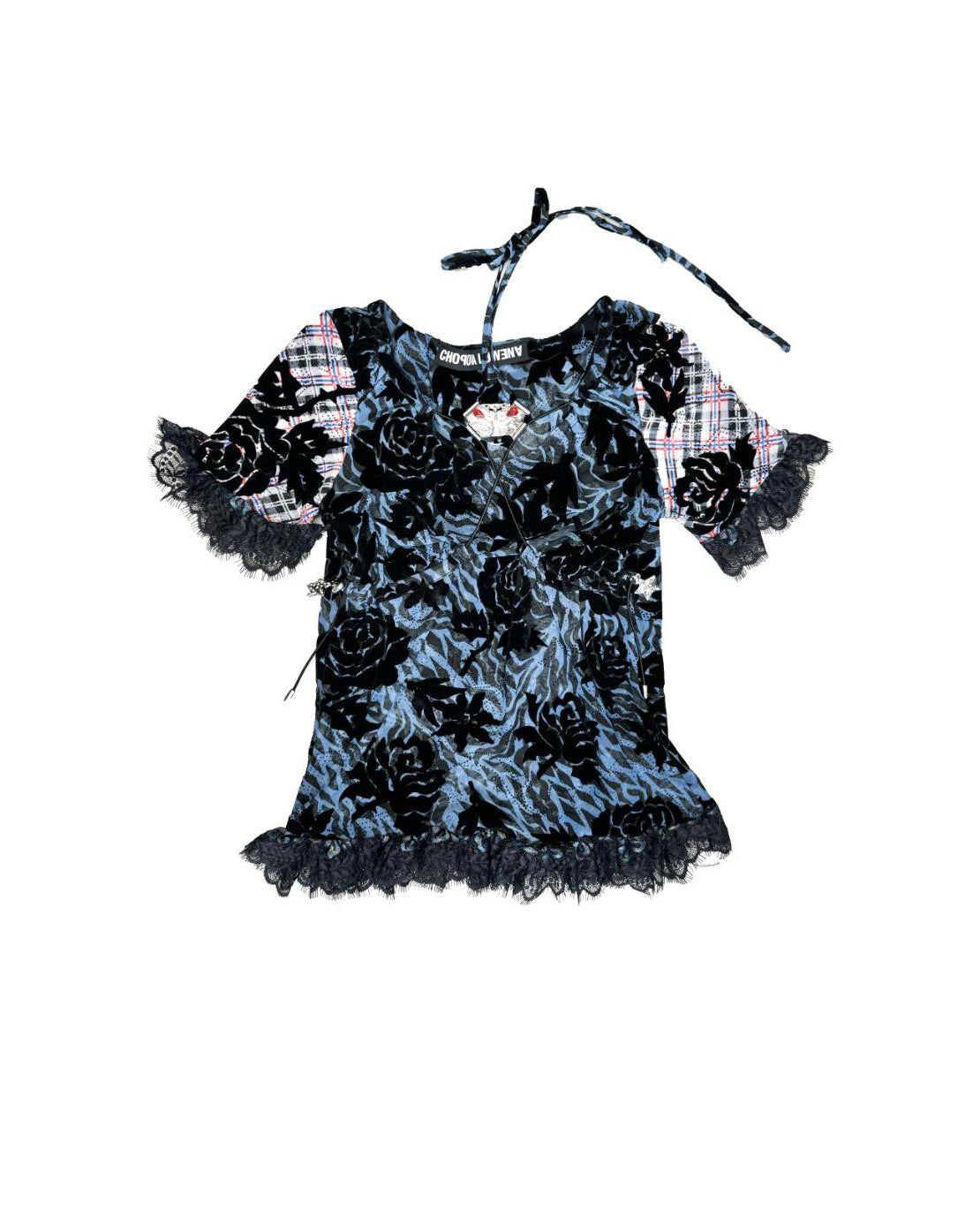 Jackie Mesh Short Sleeve Top