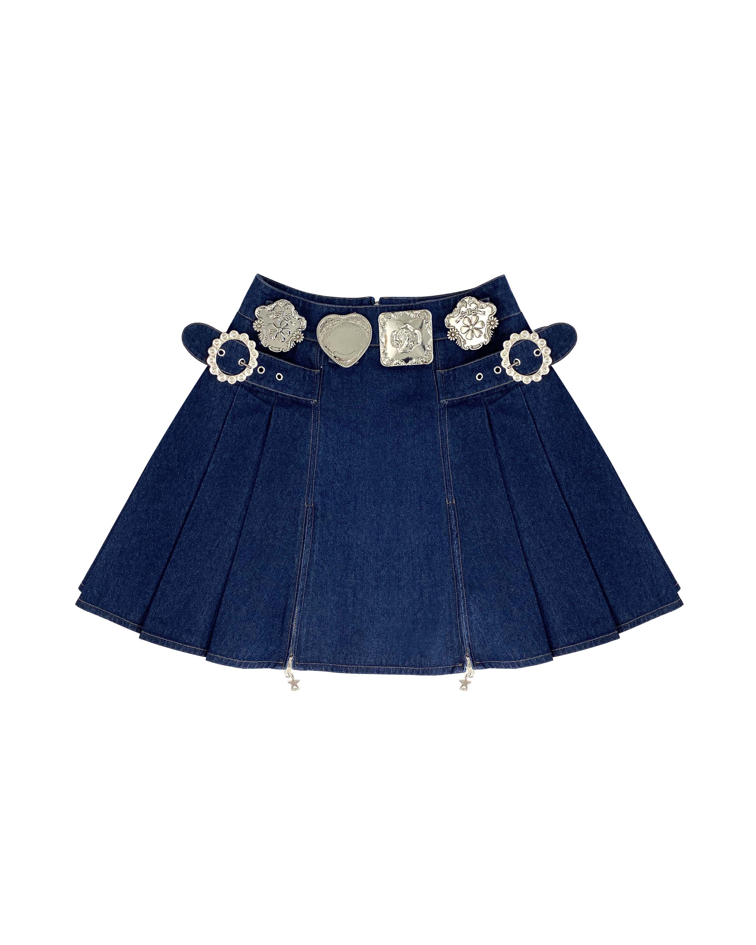 chopova lowena デニムスカート Biggity Denim Knee Skirt – Chopova Lowena