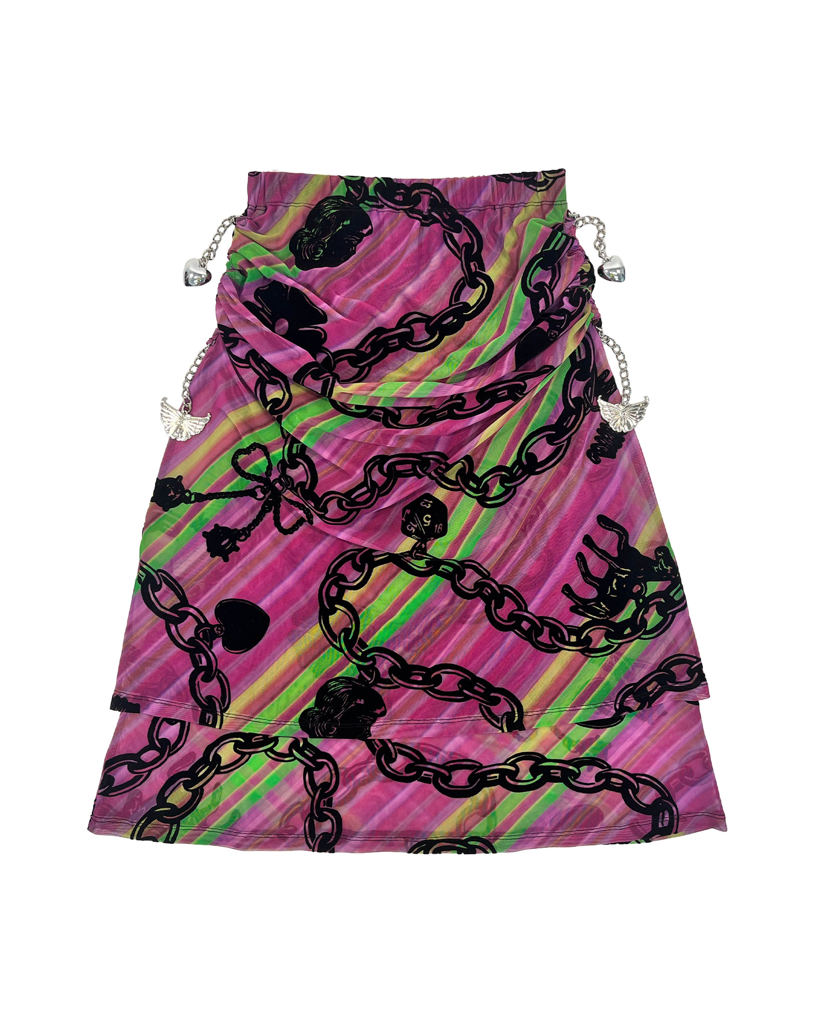 Sonicscape Mesh Knee Skirt – Chopova Lowena