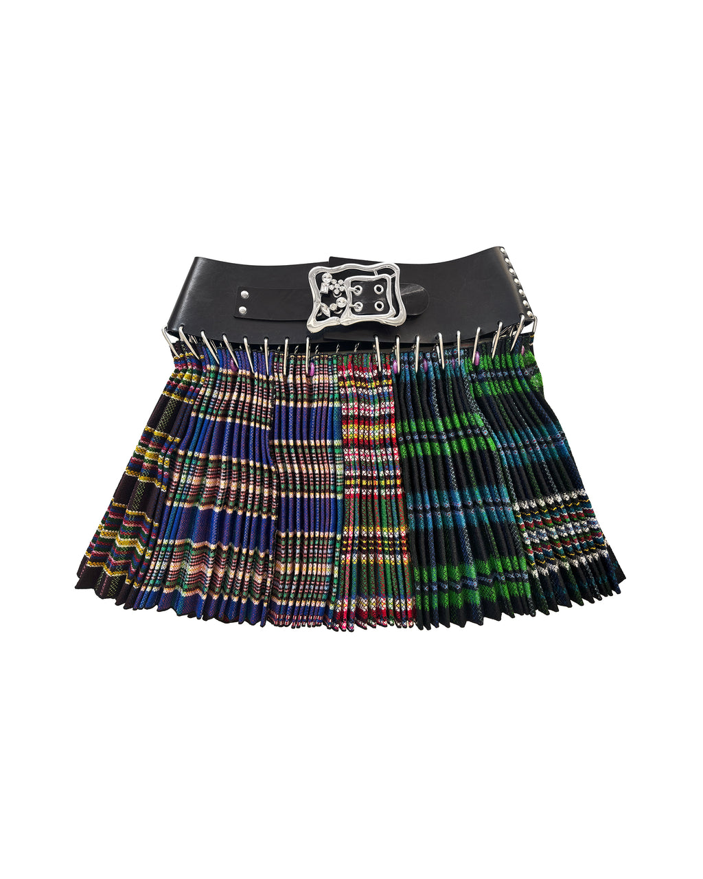 Gina Apron Folkloric Mini Carabiner Skirt