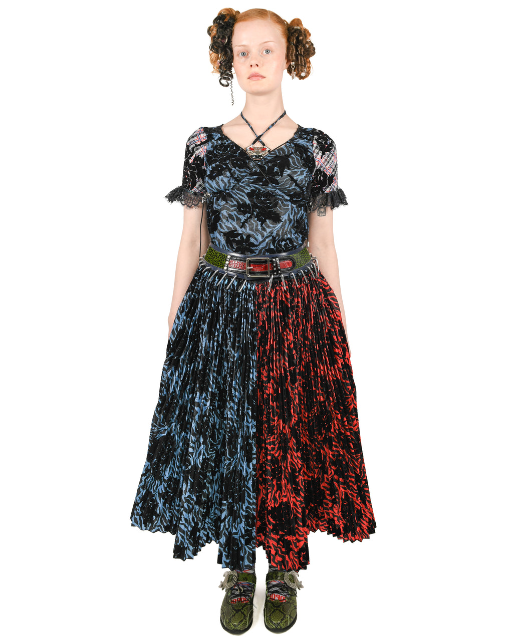 Jackie Mesh Short Sleeve Top