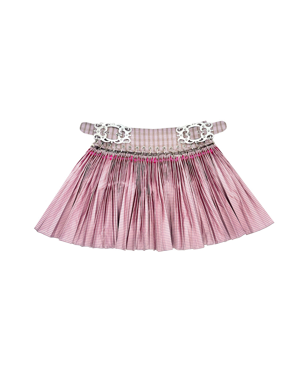 Arabesque Smocked Mini Skirt