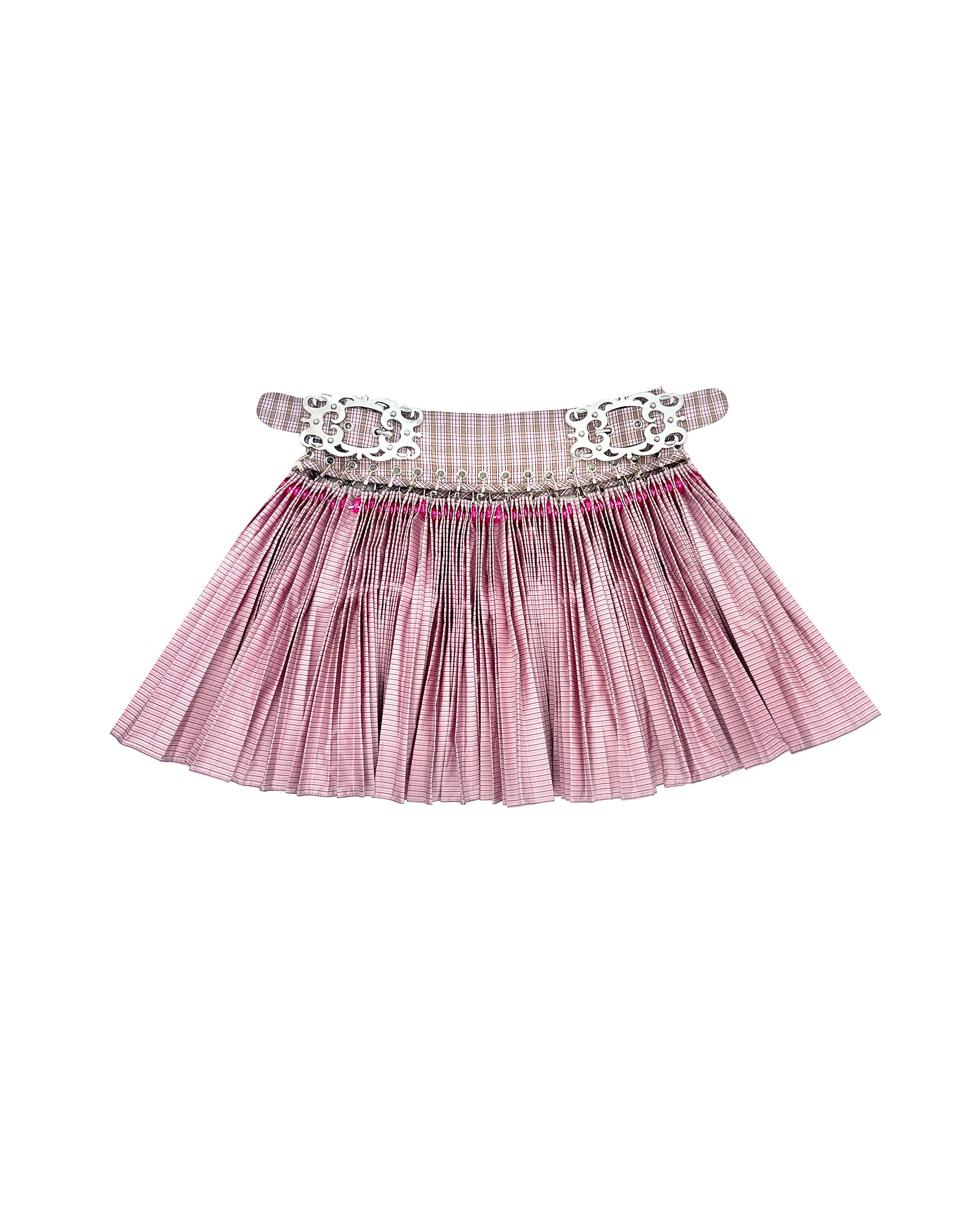 Arabesque Smocked Mini Skirt