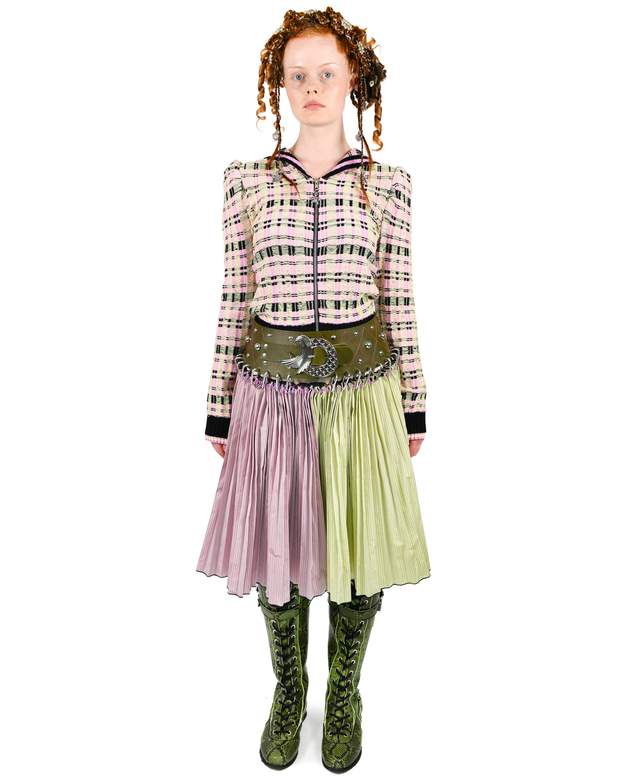 Clover Knee Carabiner Skirt