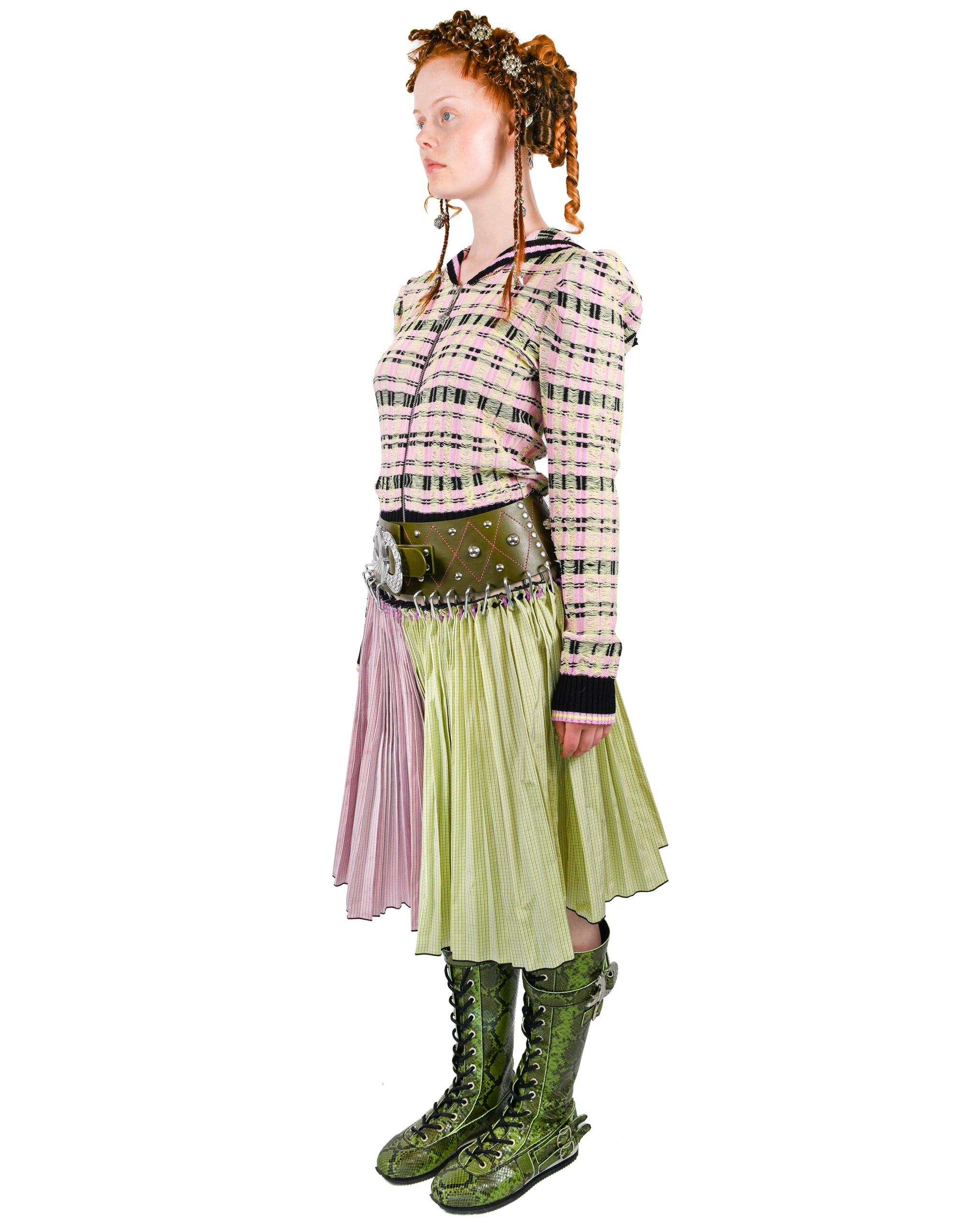 Clover Knee Carabiner Skirt