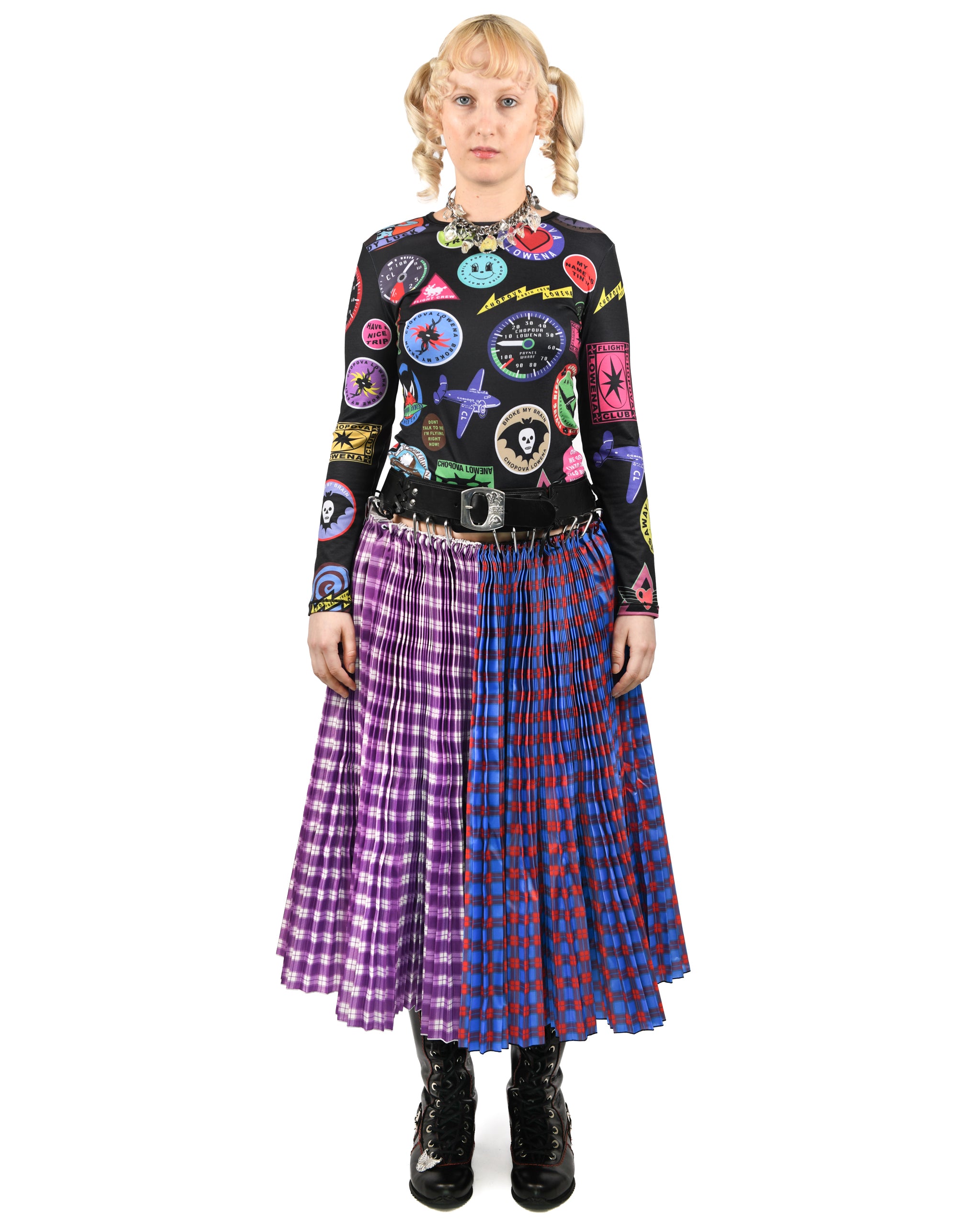 Exclusive Pommel Midi Carabiner Skirt