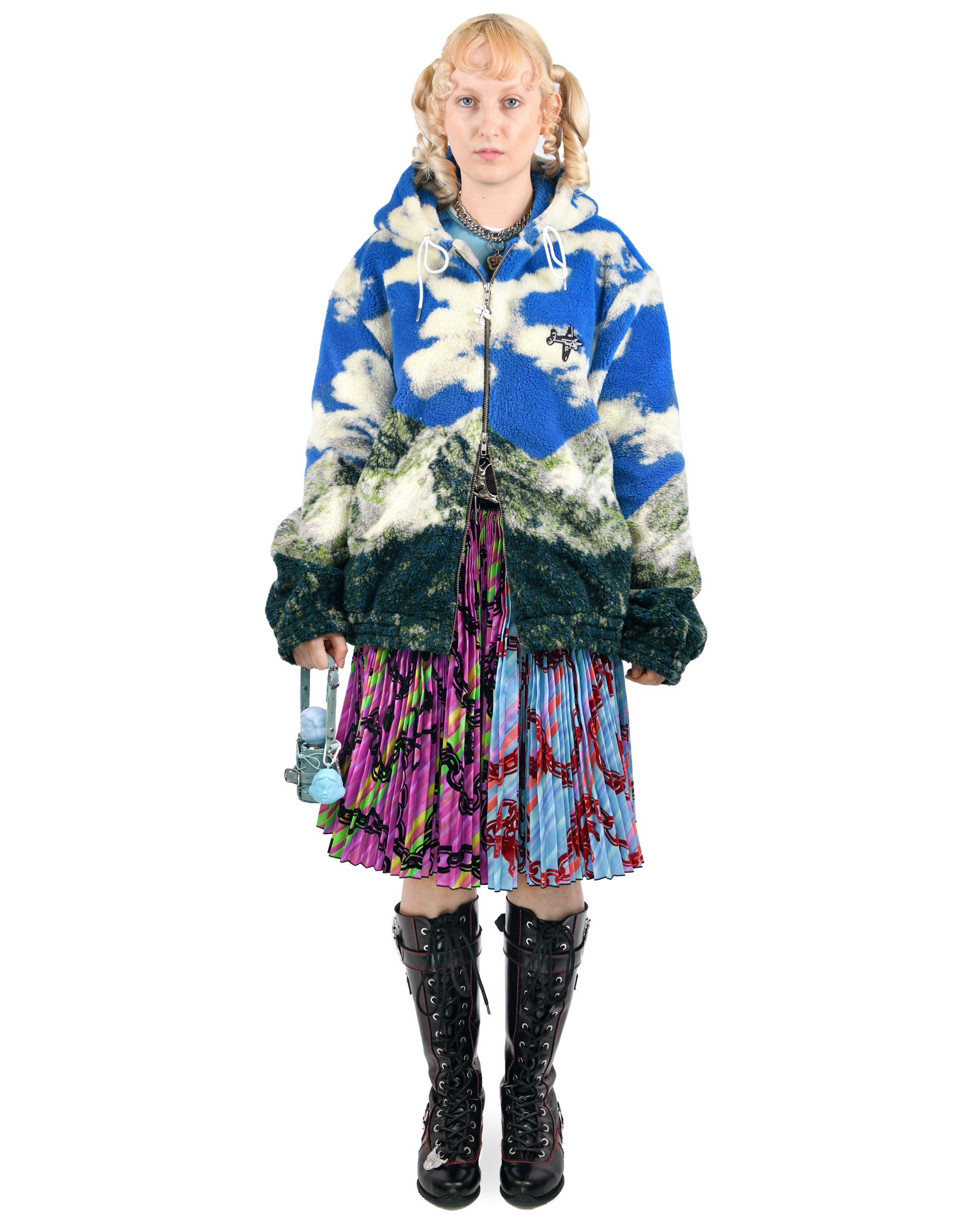 CL Airlines Oversized Hooded Fleece