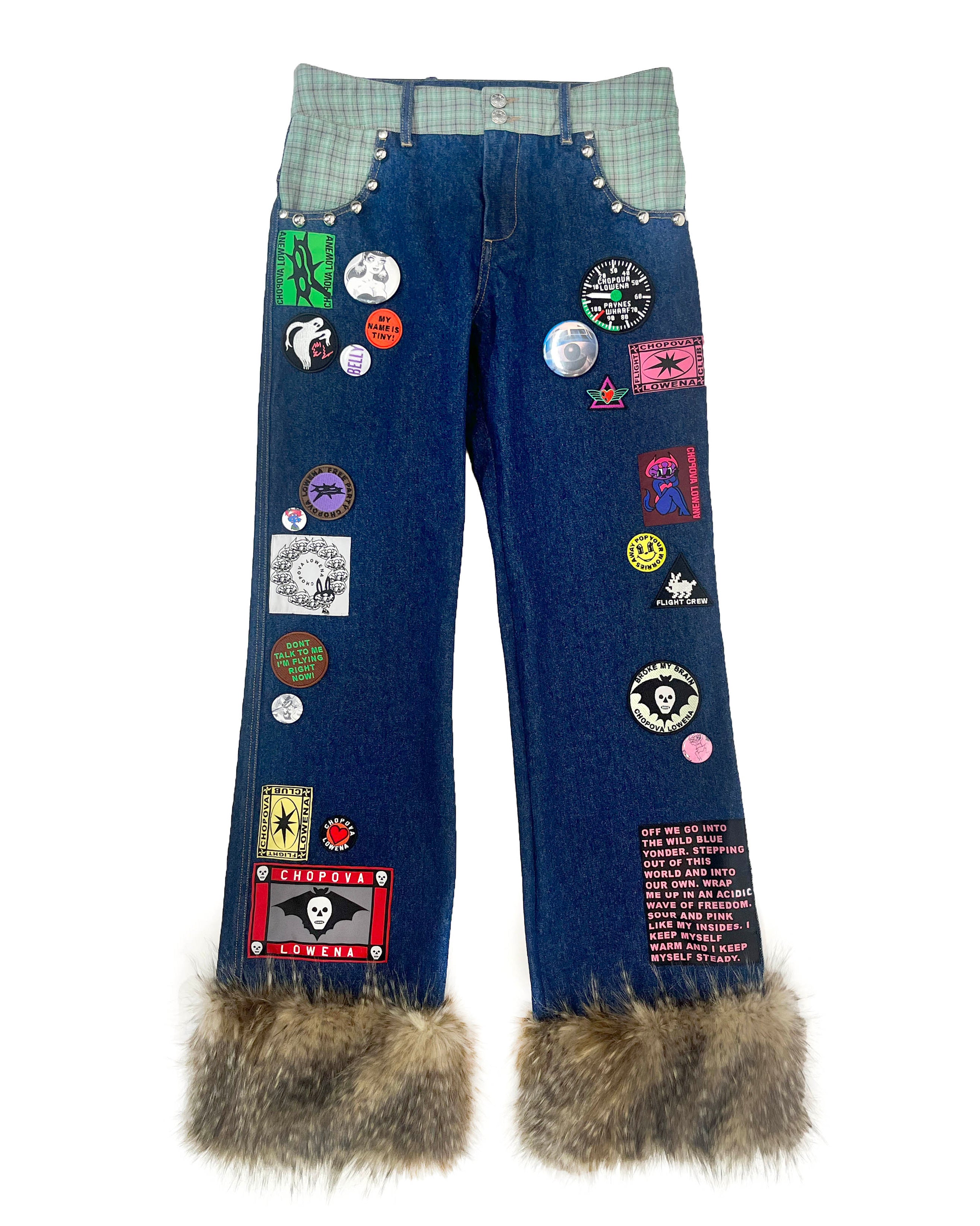 パンツ Chopova Lowena ss23 Svete Denim Chopova Lowena SS23 – Simonett