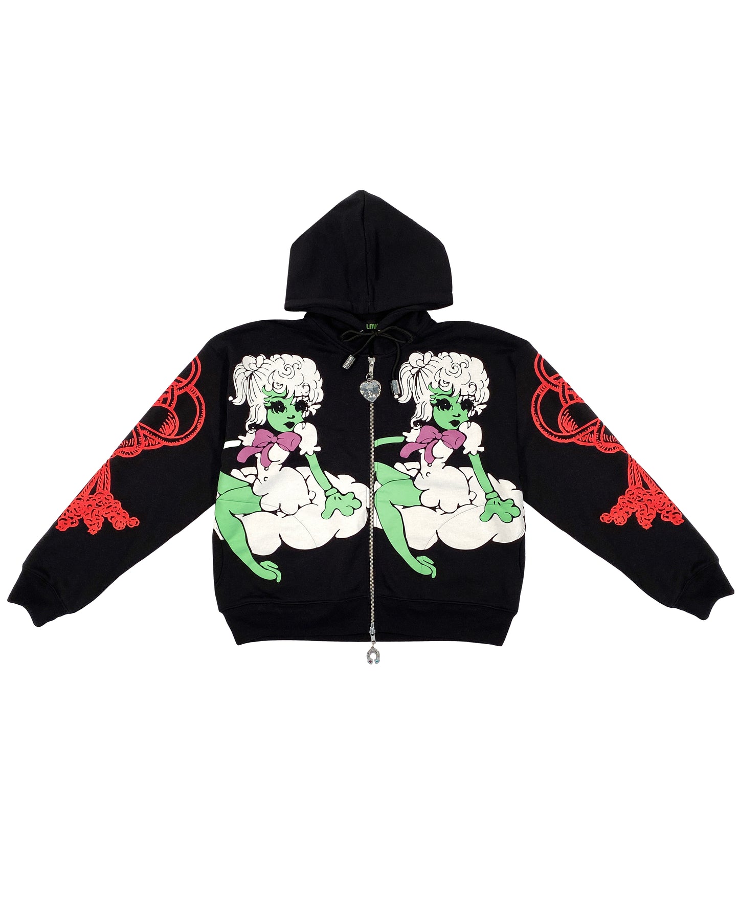 Cloud 9 Alien Girl Zip Hoodie