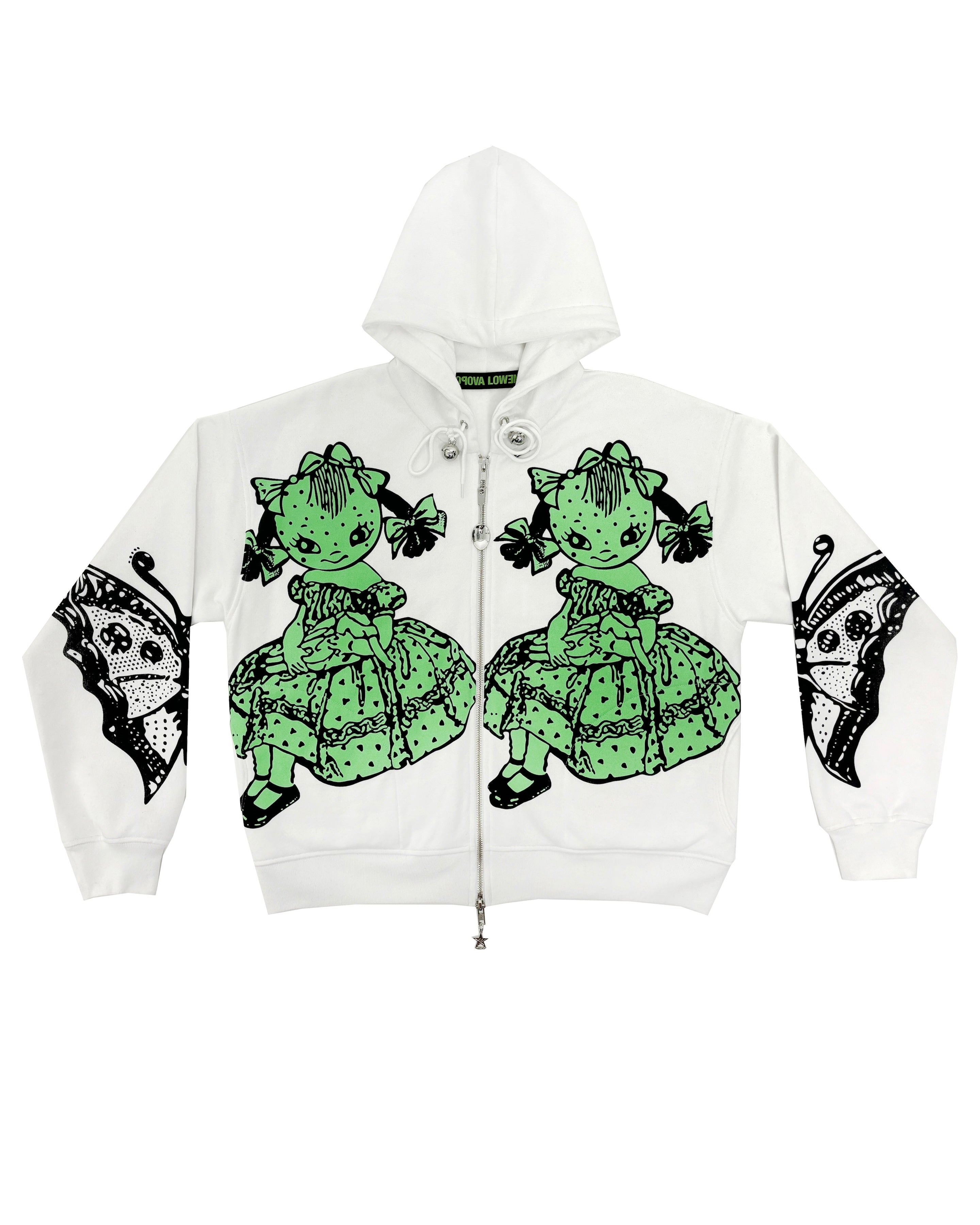 Double Dotty Zip Hoodie