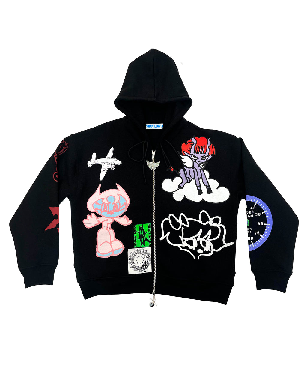 Flying High Zip Hoodie