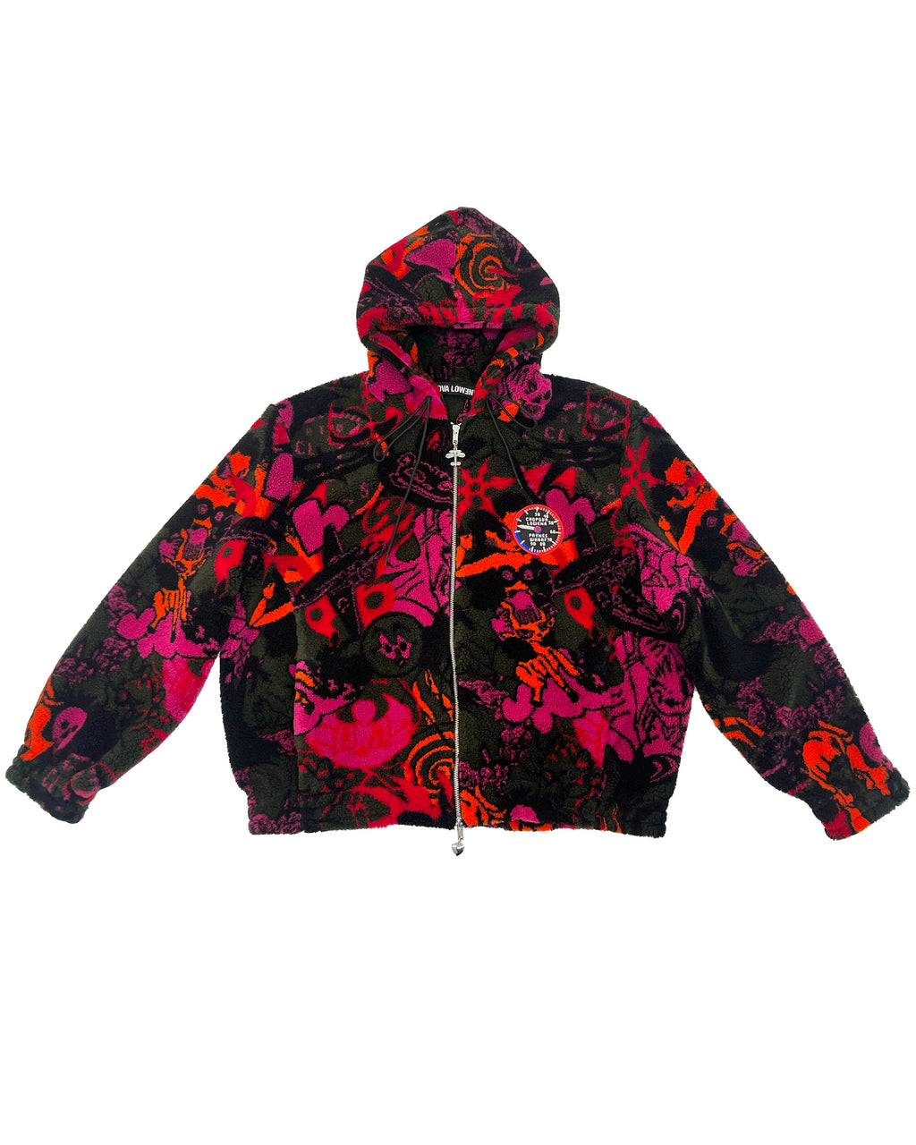 Engine Party Oversized Hooded Fleece