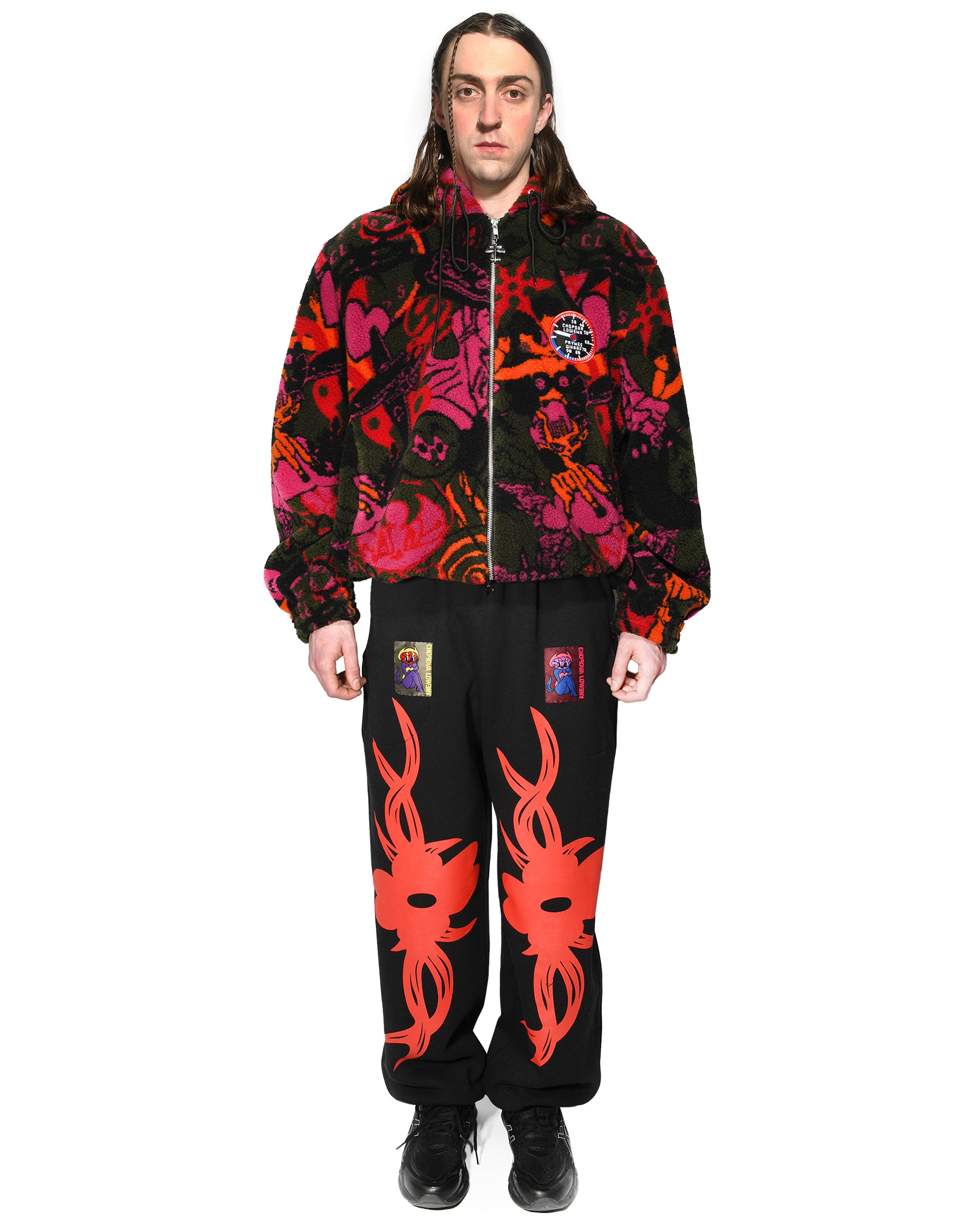 Engine Party Oversized Hooded Fleece