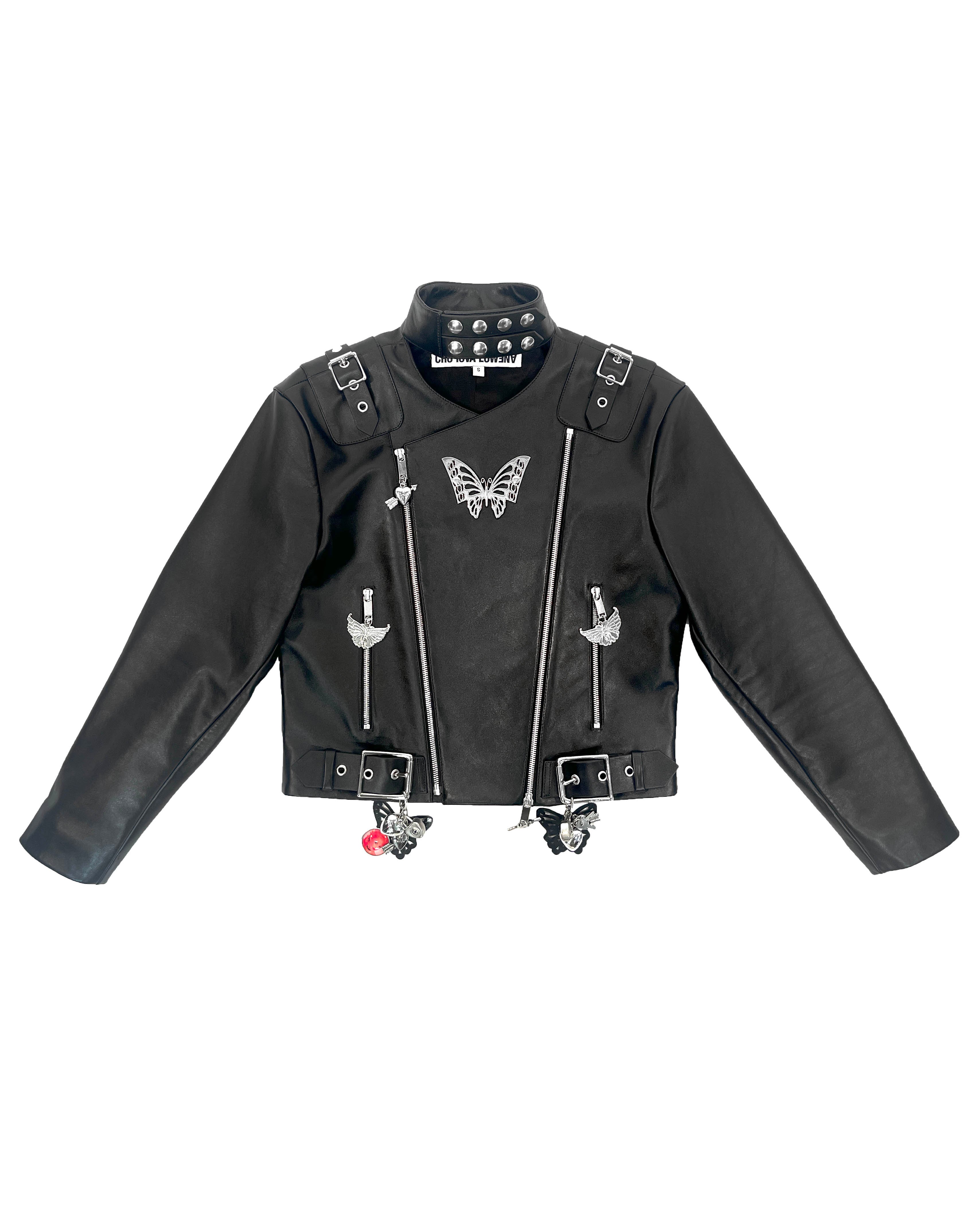 Plour Leather Jacket
