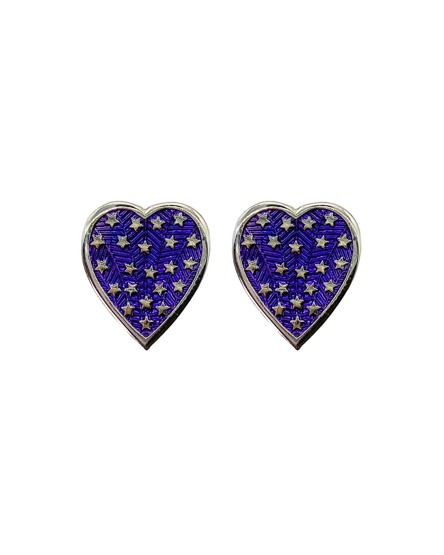 Dark Heart Earring