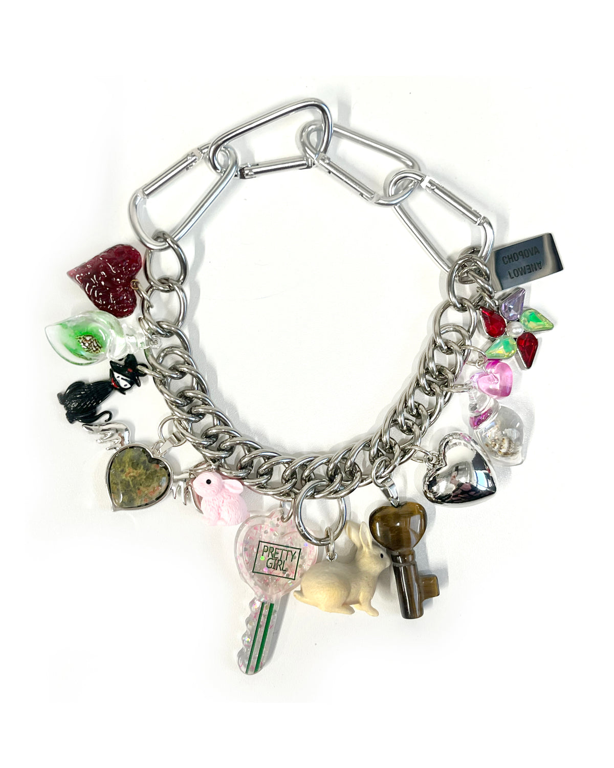 Shell and Back Carabiner Necklace – Chopova Lowena