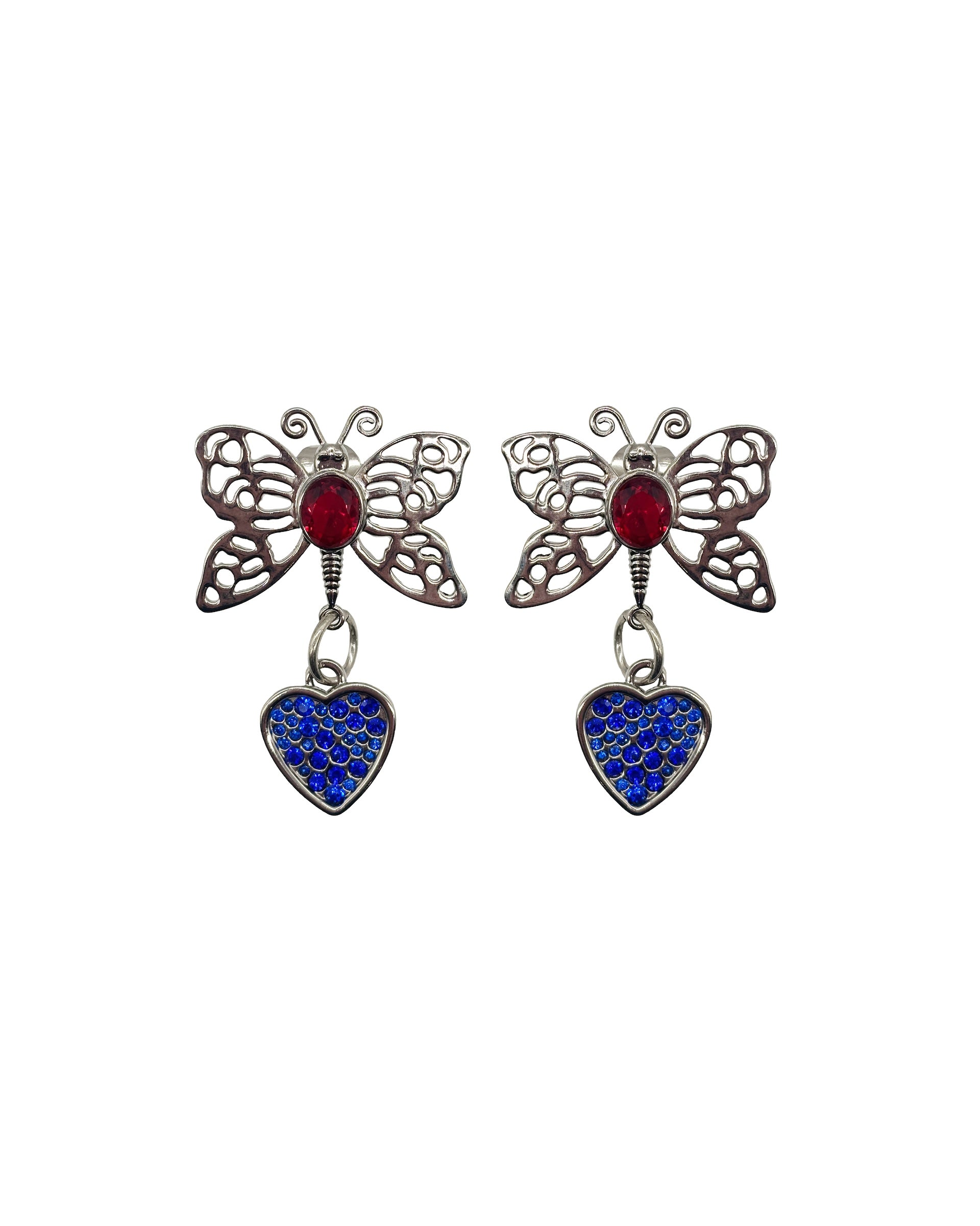 Wings of Love Drop Earrings