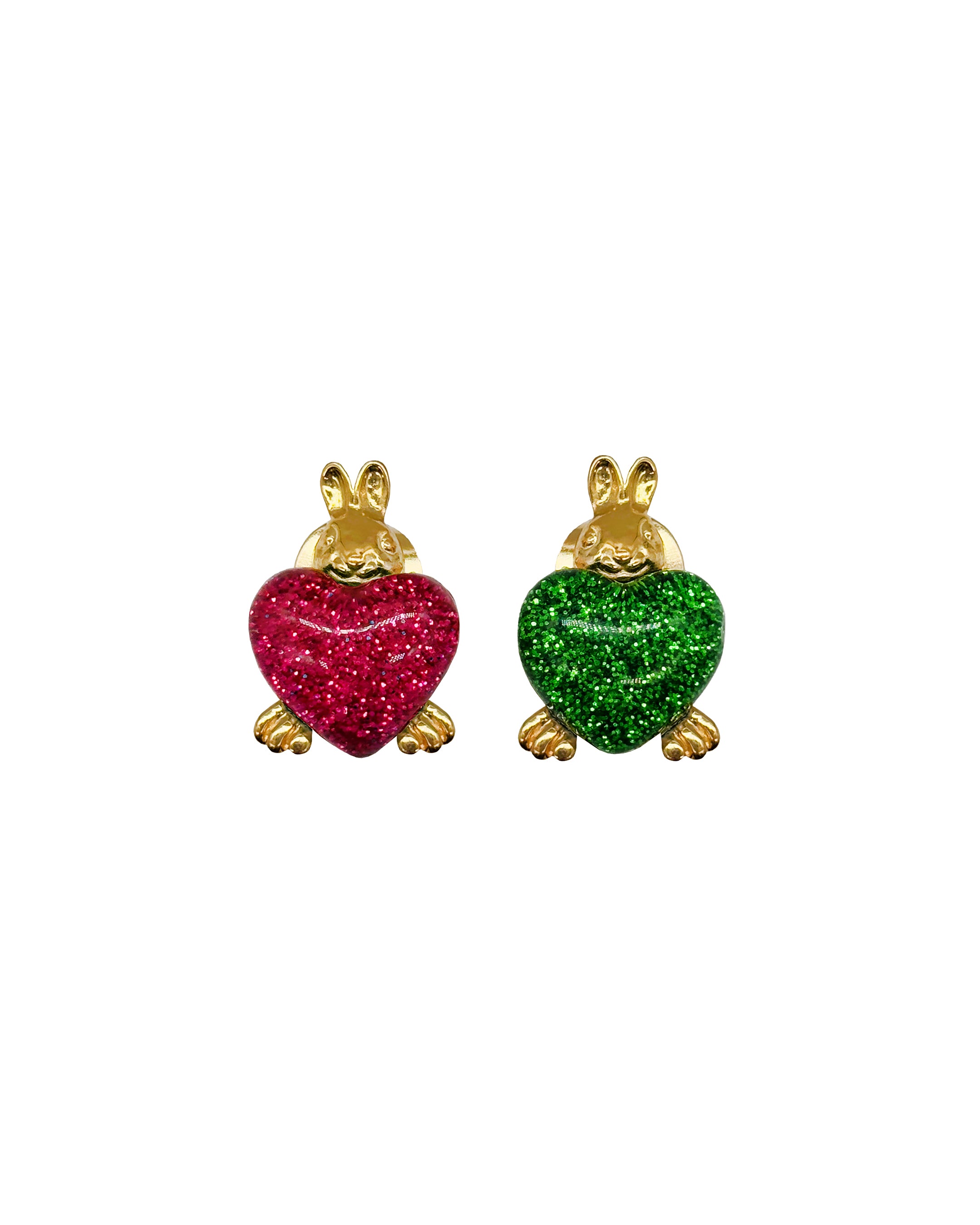 Belly Bunnies Stud Earrings