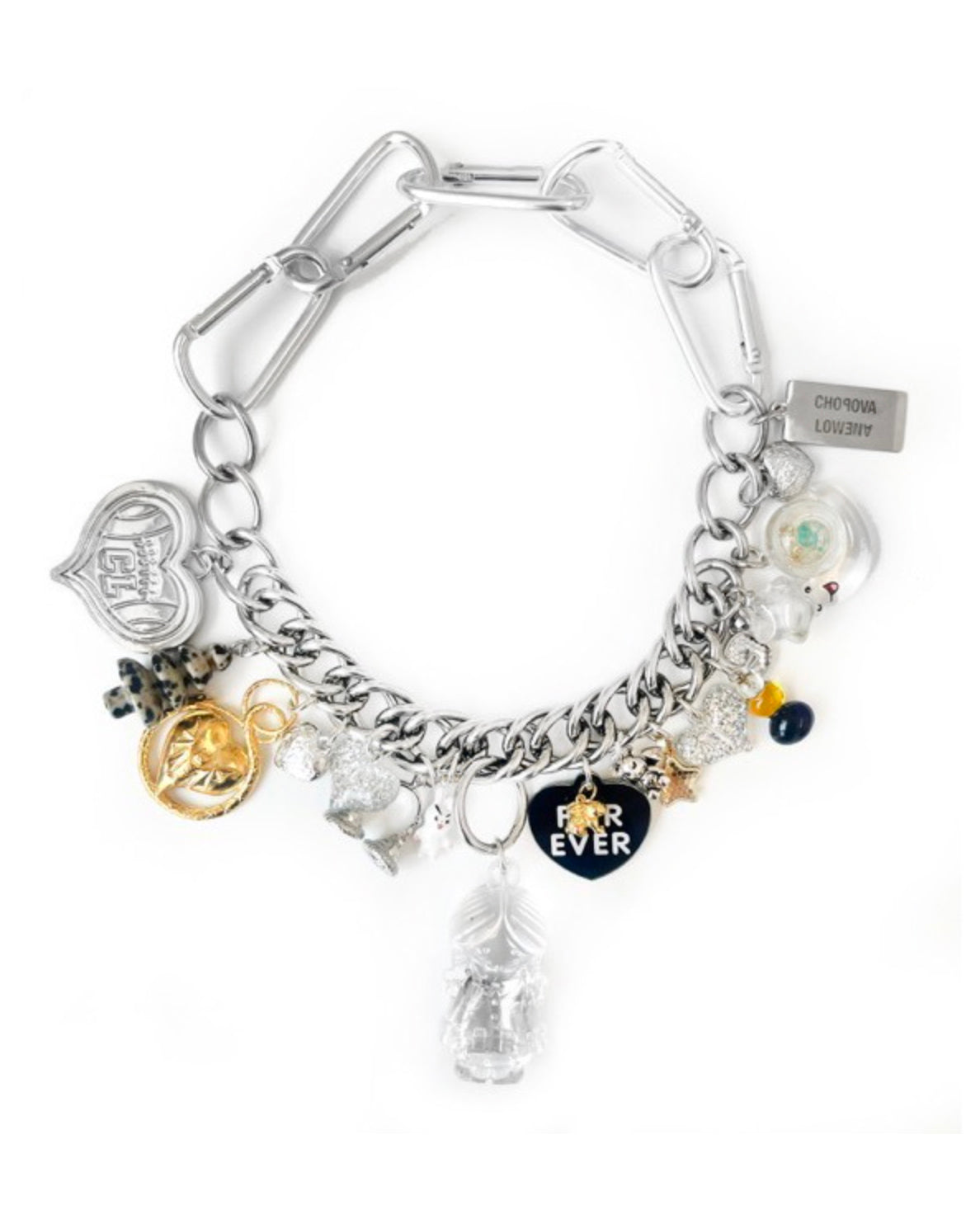 For Ever Carabiner Necklace